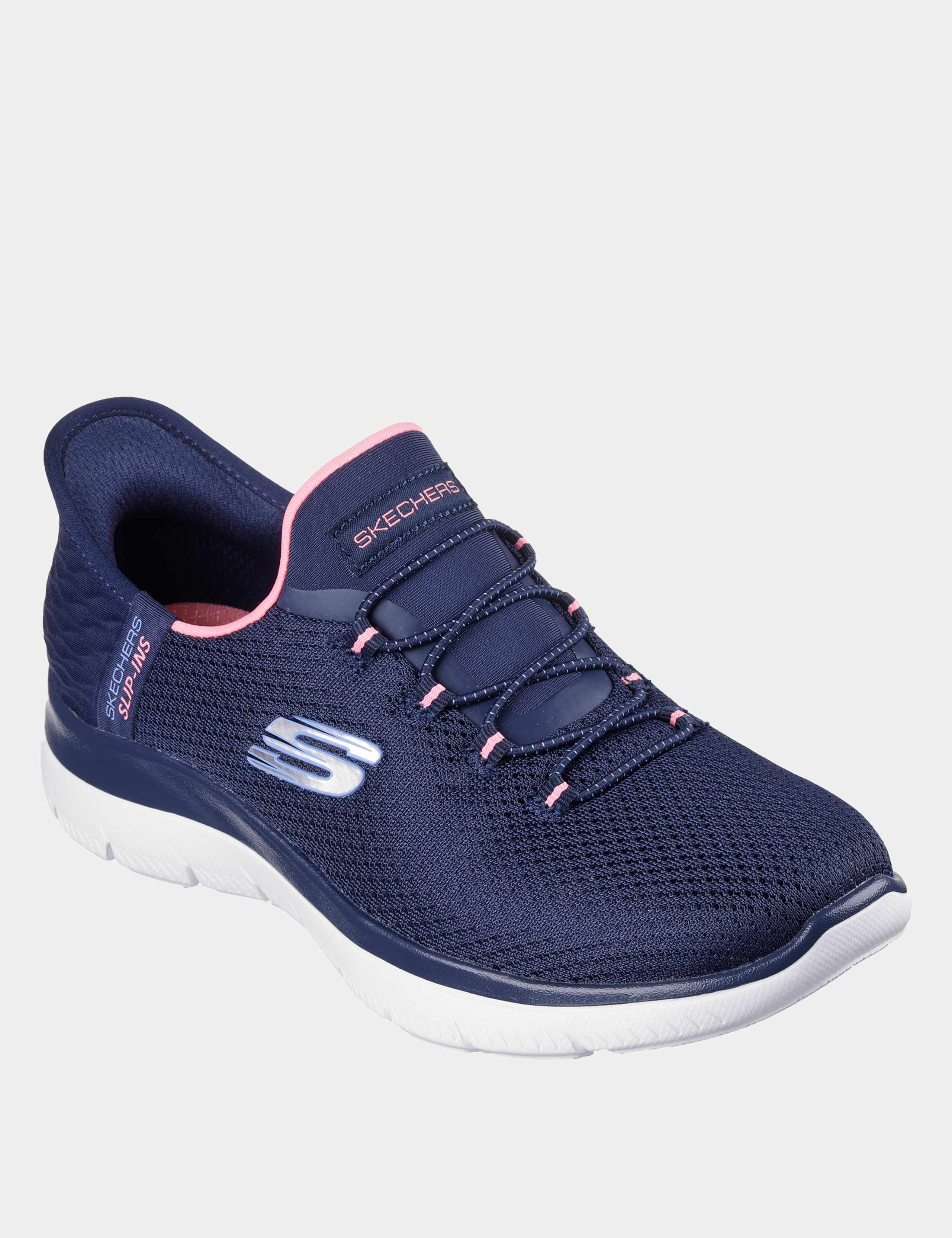 Wide Fit Summits Diamond Dream Slip In Trainers 3 of 4