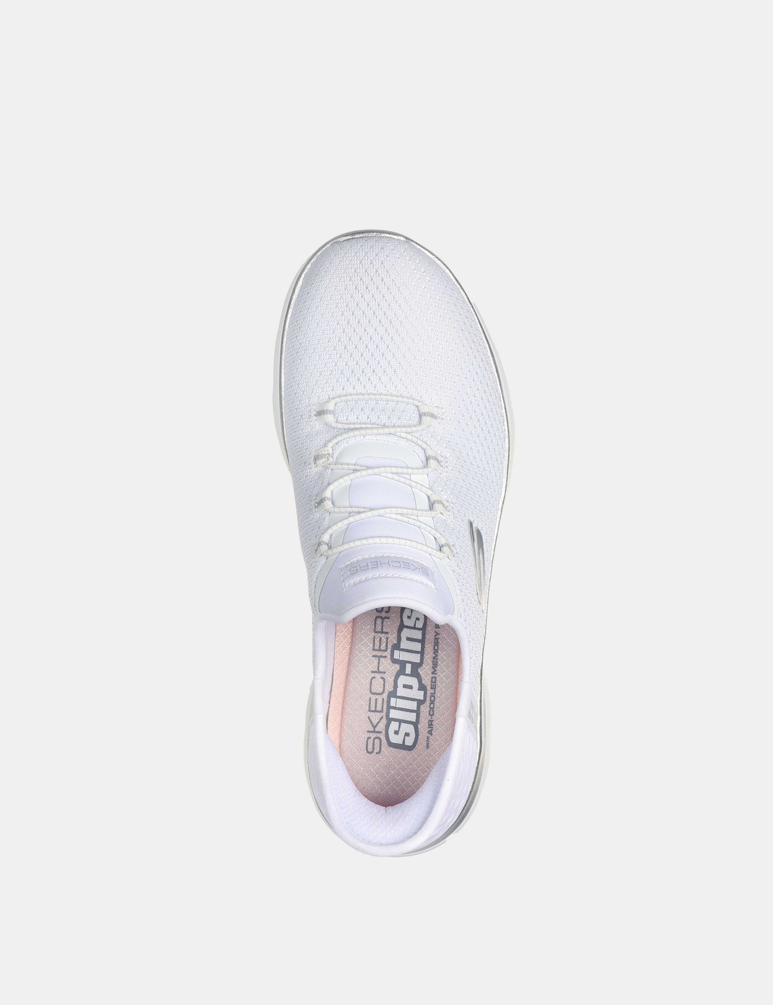 Wide Fit Summits Diamond Dream Slip In Trainers 2 of 5