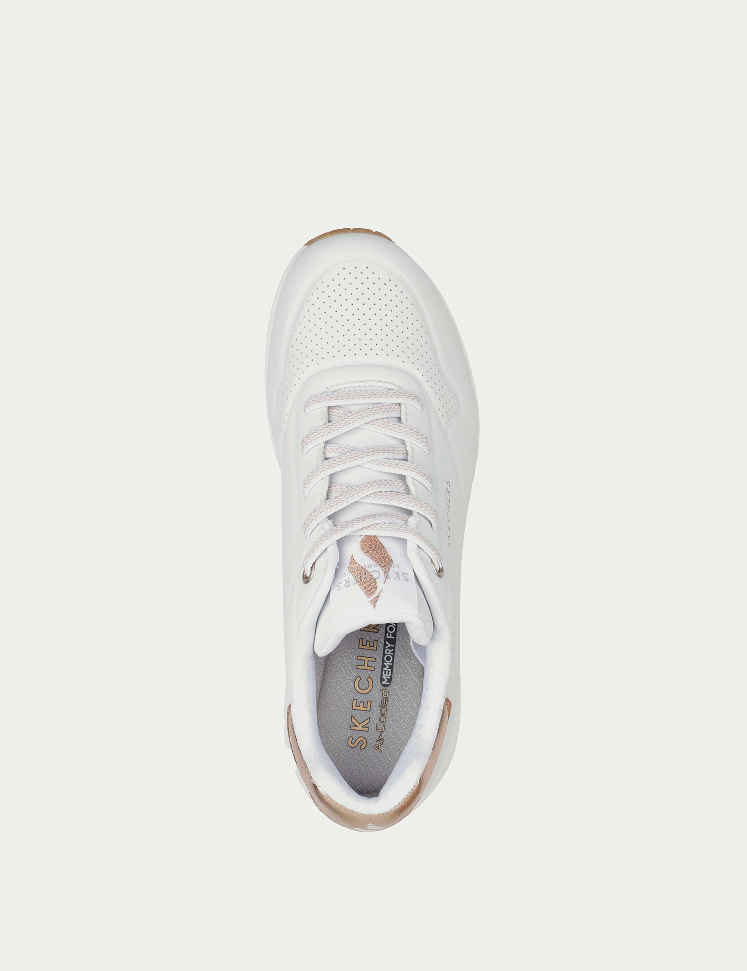 Shimmer Away Wide Fit Chunky Plaform Trainers 2 of 5