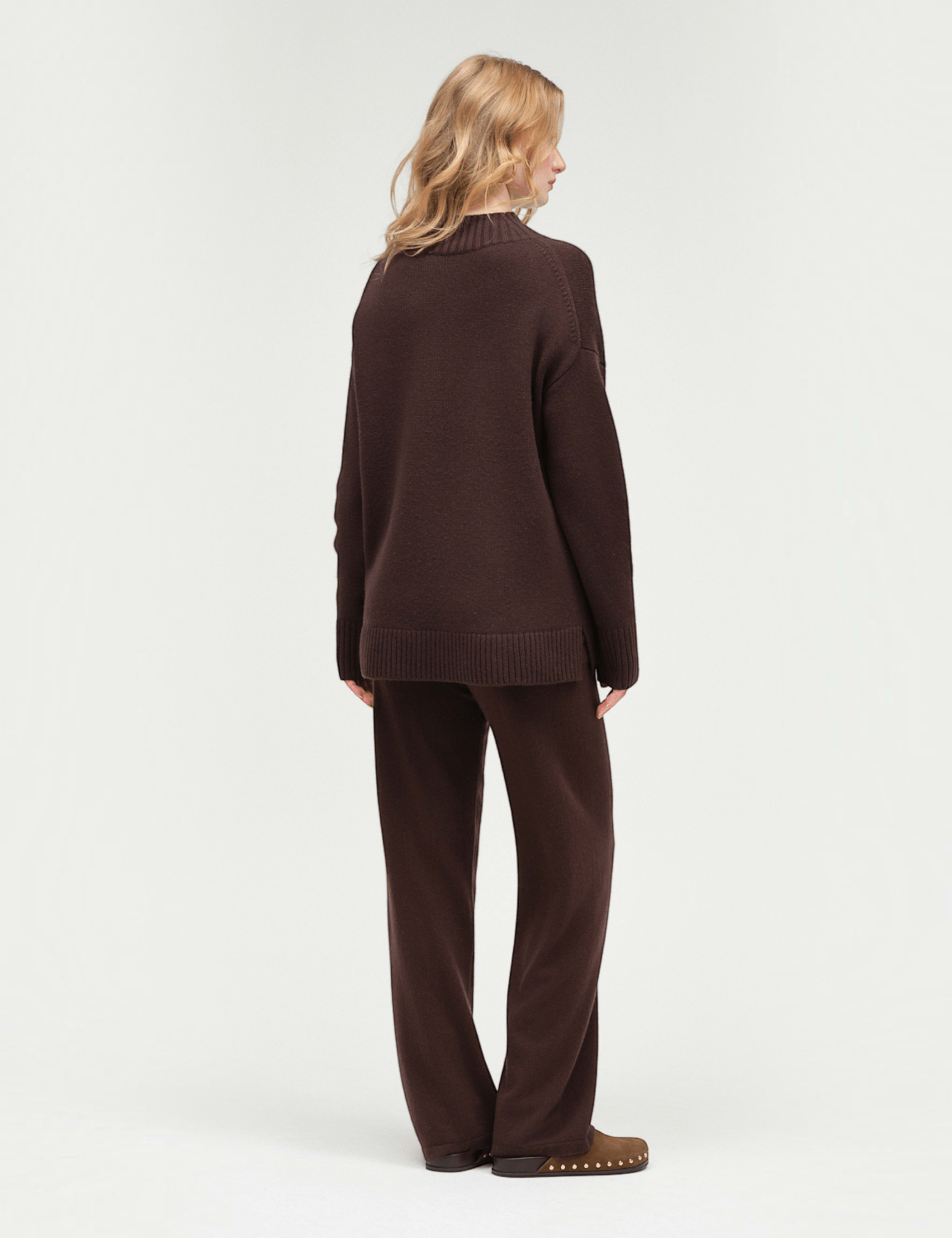 Wool Rich Roll Neck Pocket Detail Sweatshirt 4 of 6
