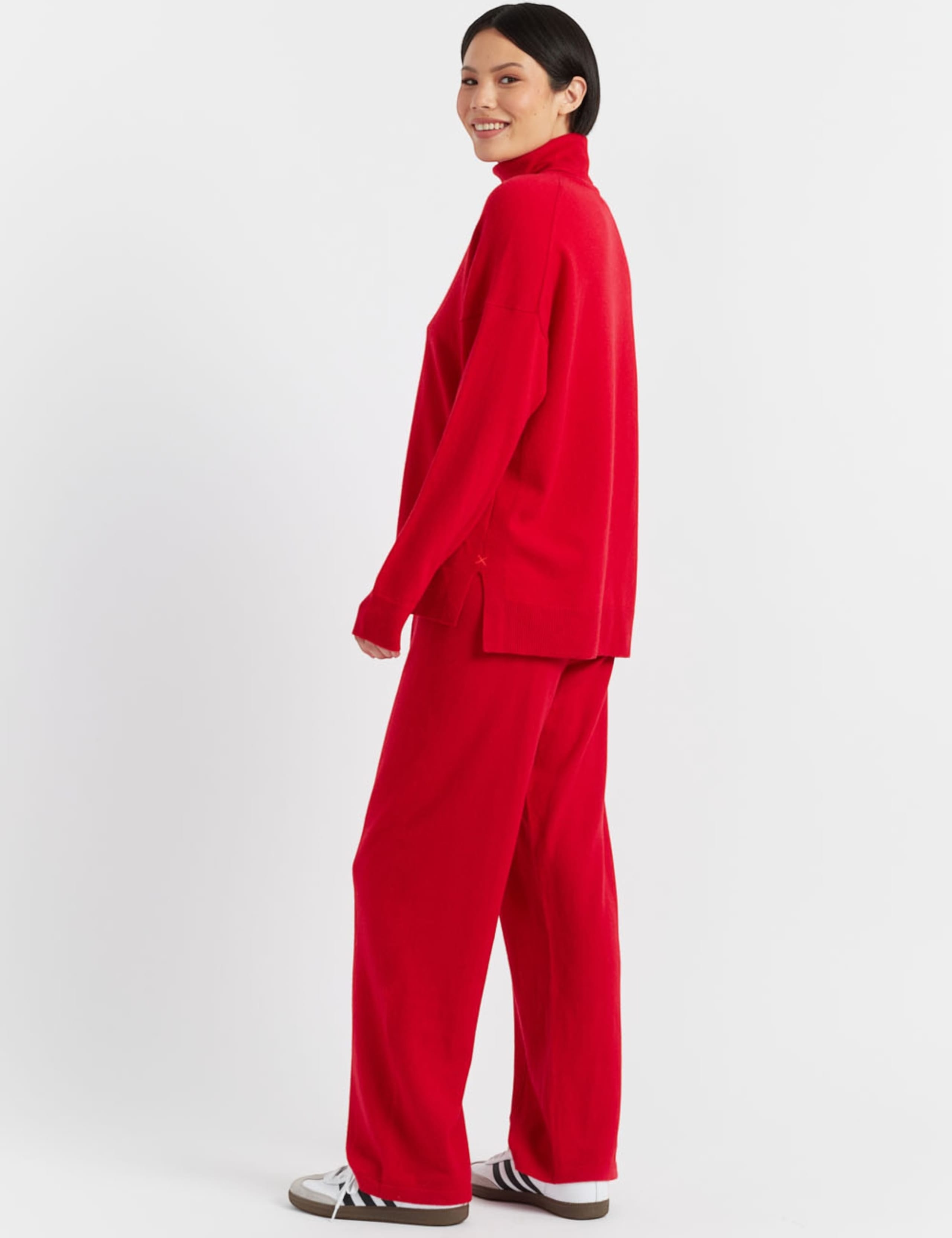 Relaxed Roll Neck Jumper with Wool 3 of 4