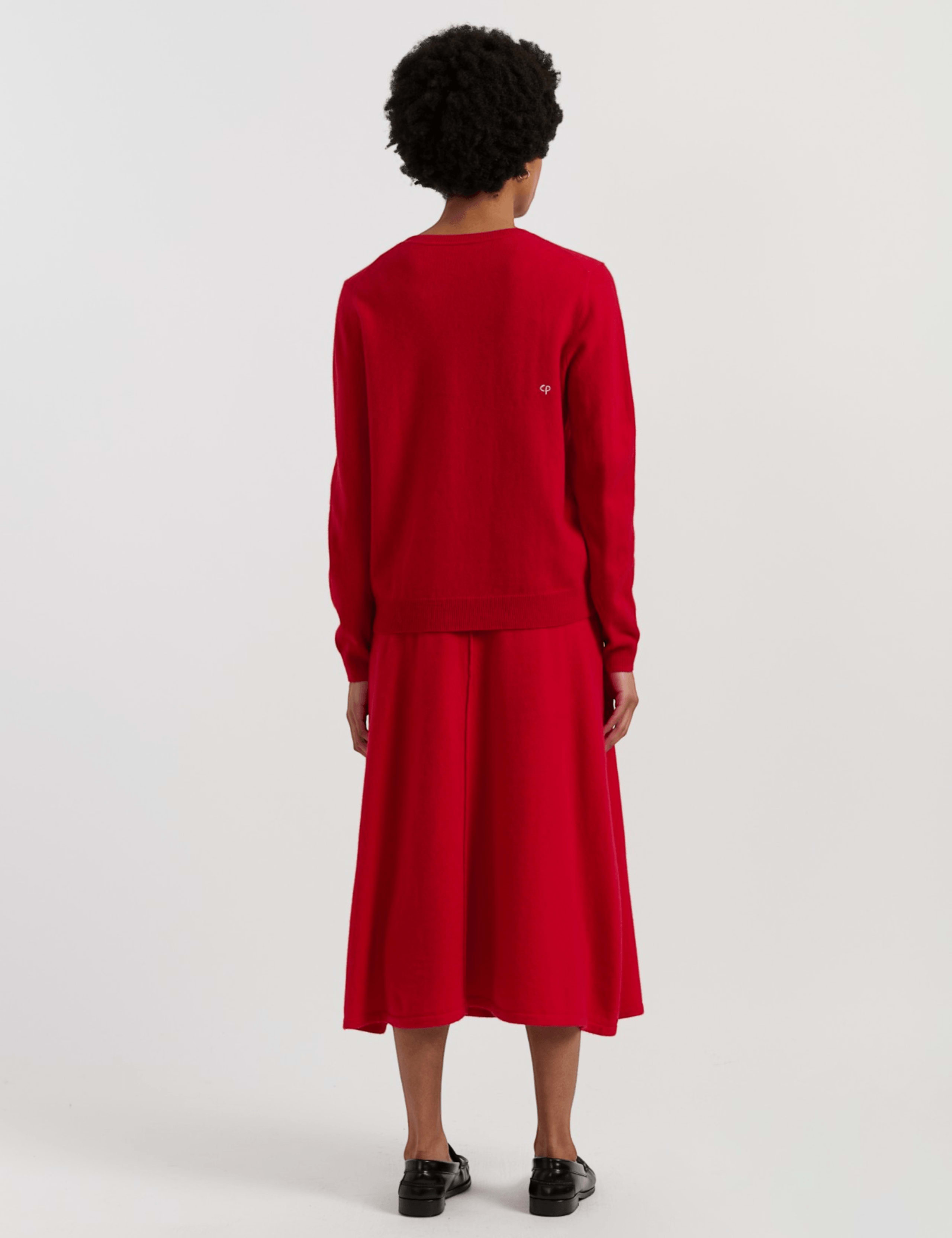 Wool Cashmere Slogan Crew Neck Jumper 4 of 4