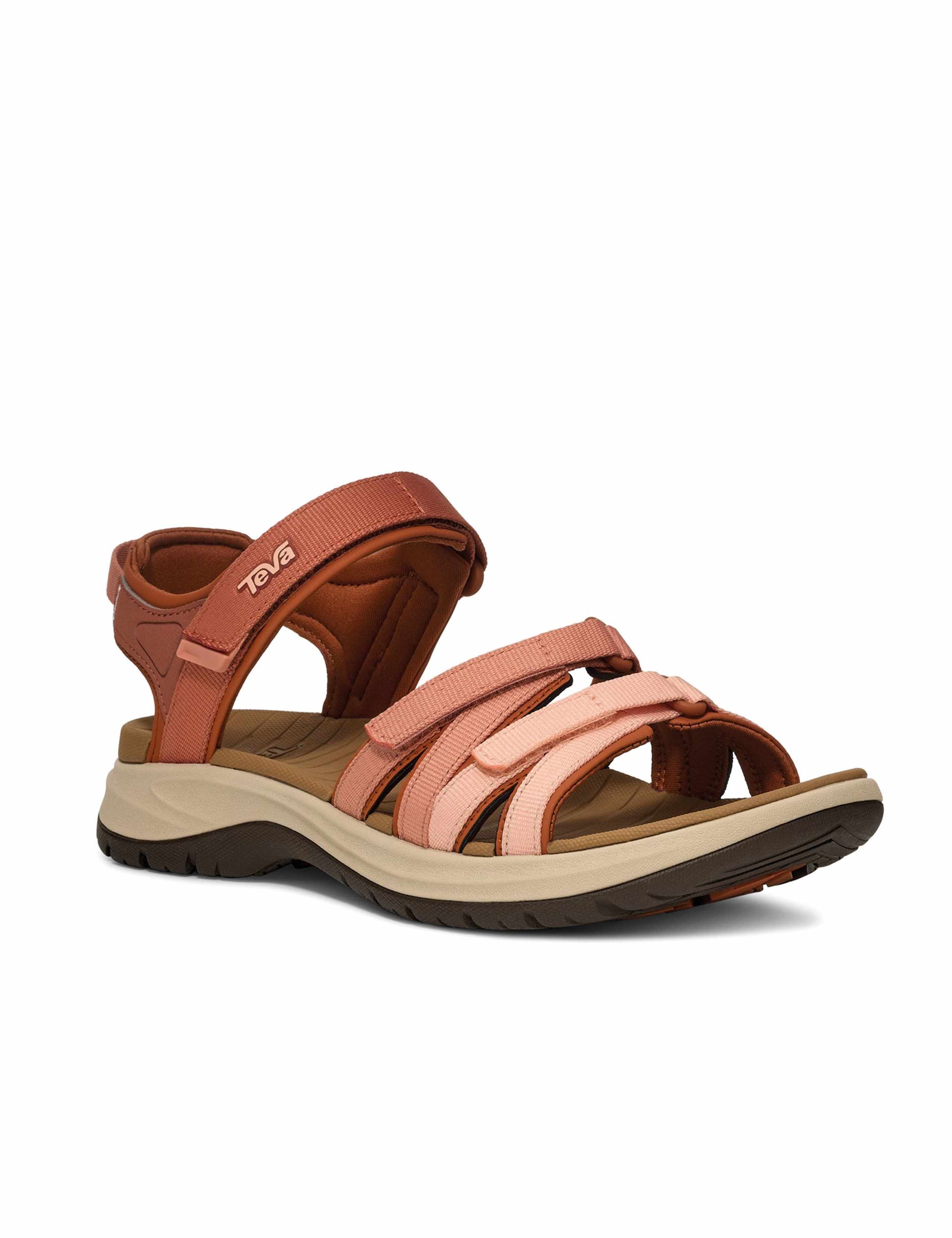 Colour Block Ankle Strap Flat Sandals 2 of 6