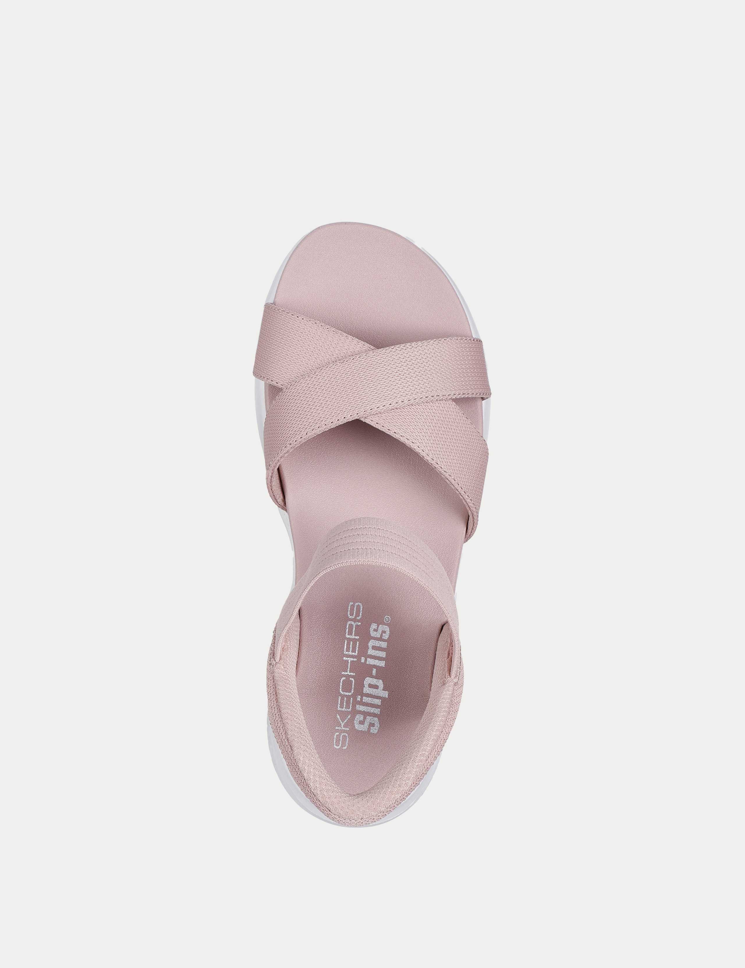 Crossover Ankle Strap Footbed Sandals 2 of 5