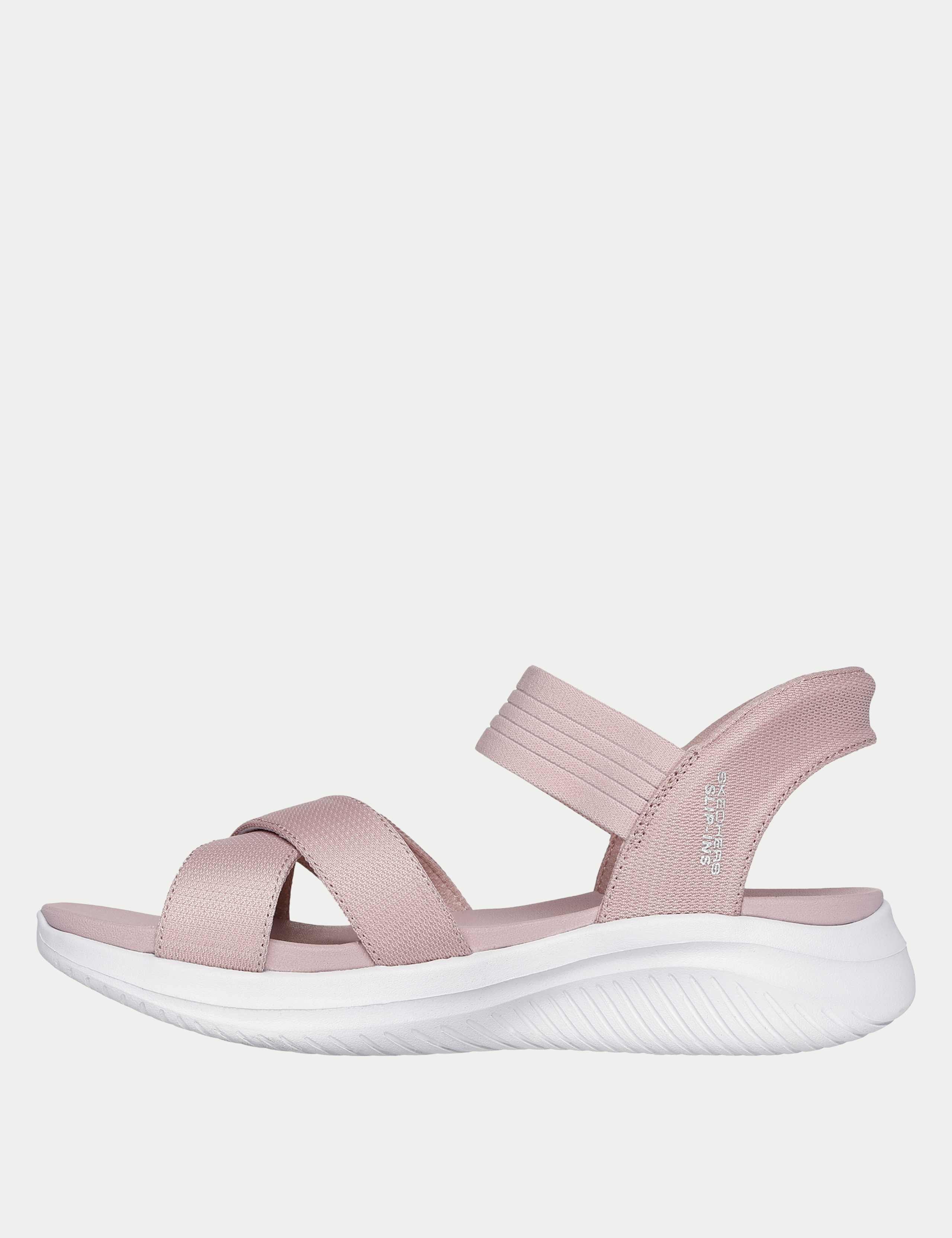 Crossover Ankle Strap Footbed Sandals 3 of 5