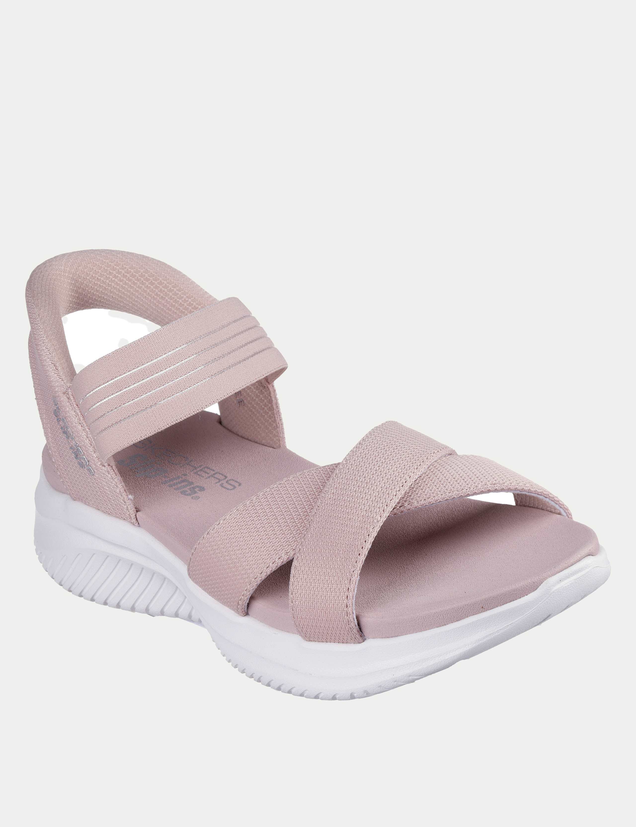 Crossover Ankle Strap Footbed Sandals 4 of 5