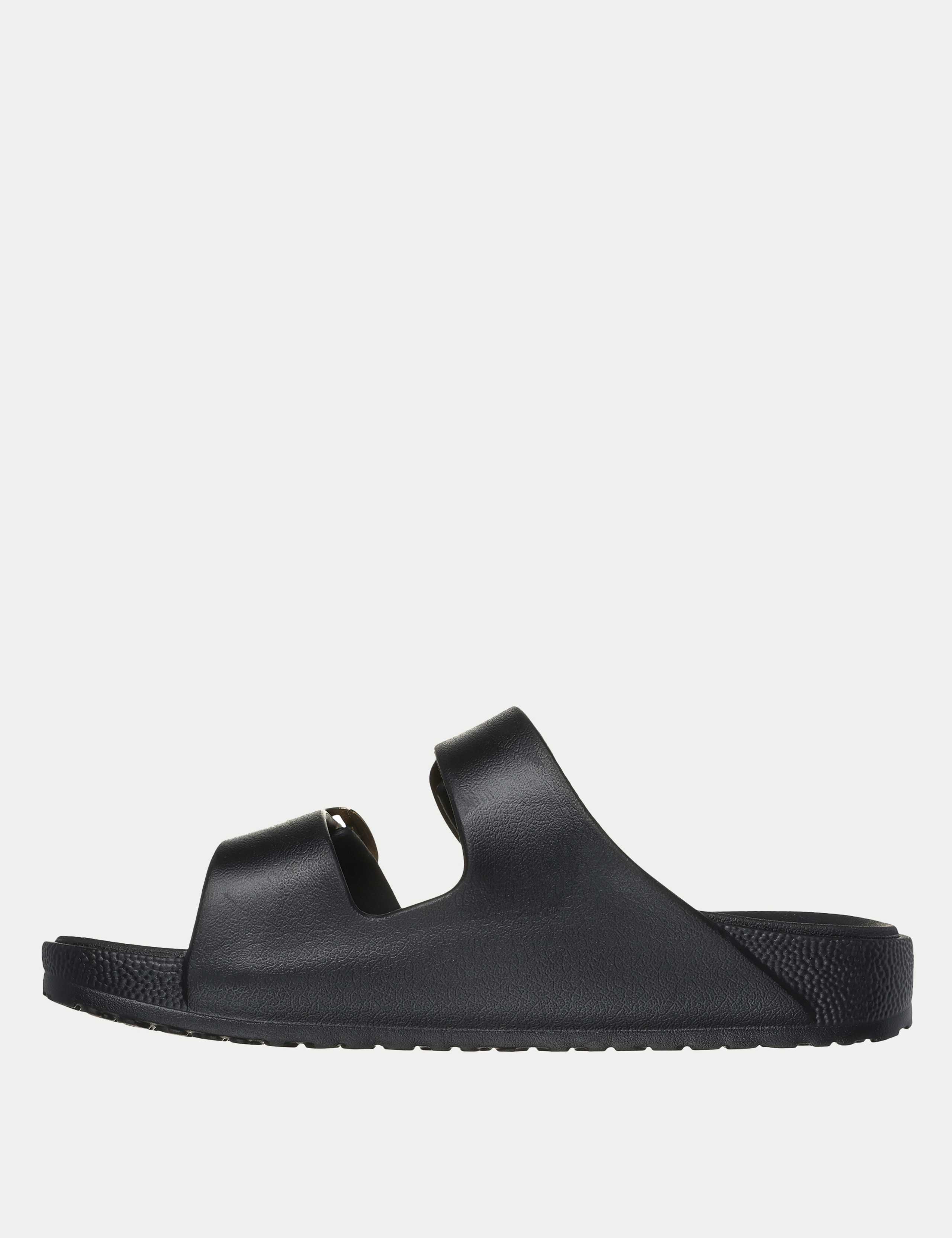 Metallic Buckle Footbed Sliders 3 of 5