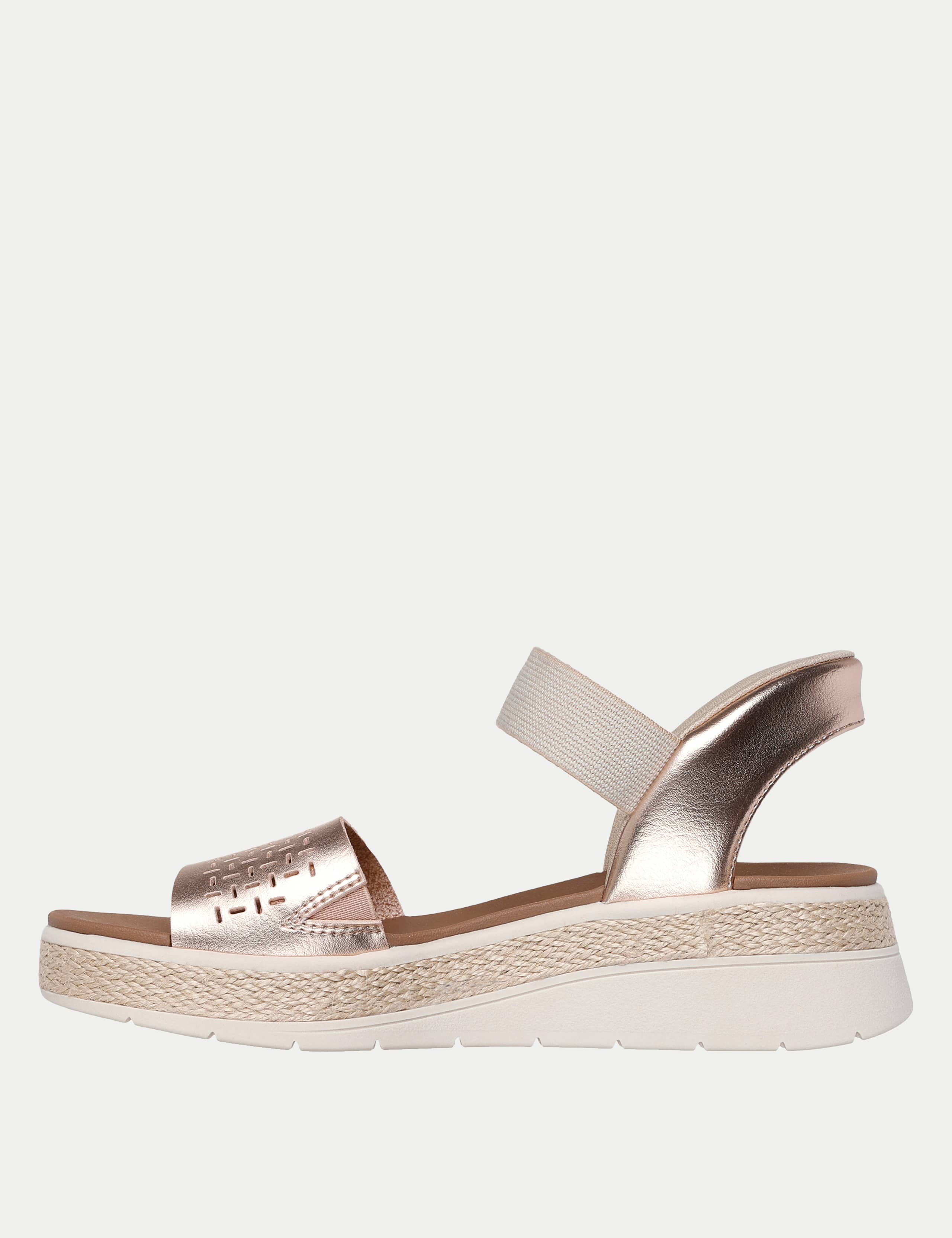 BOBS Slip-Ins Sun Ray Metallic Sandals 4 of 5