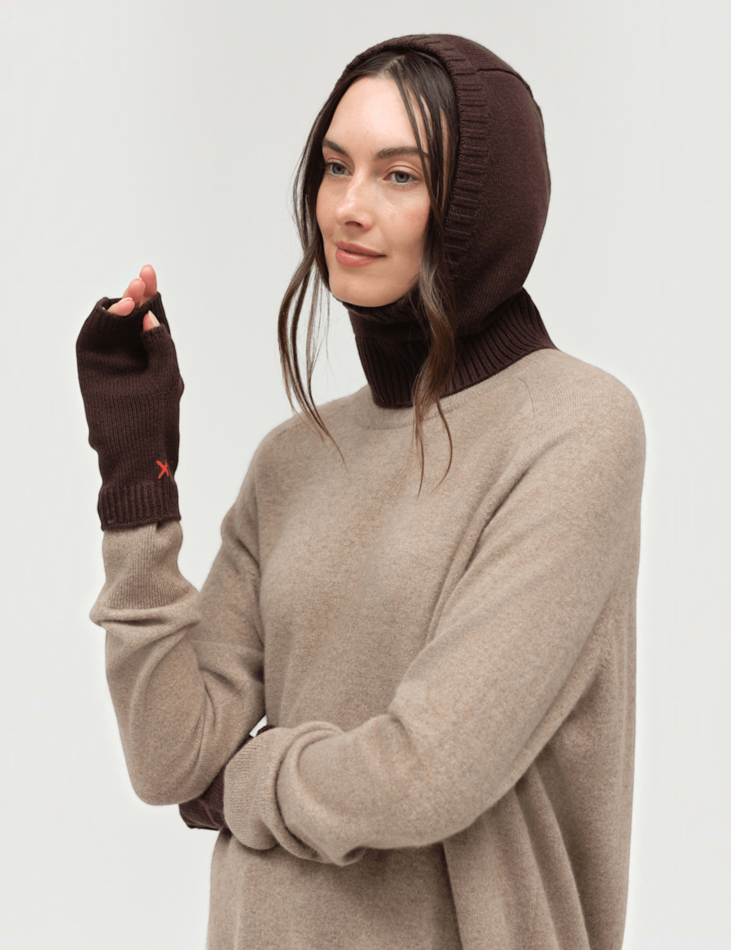 Midweight Knitted Balaclava with Wool 1 of 2