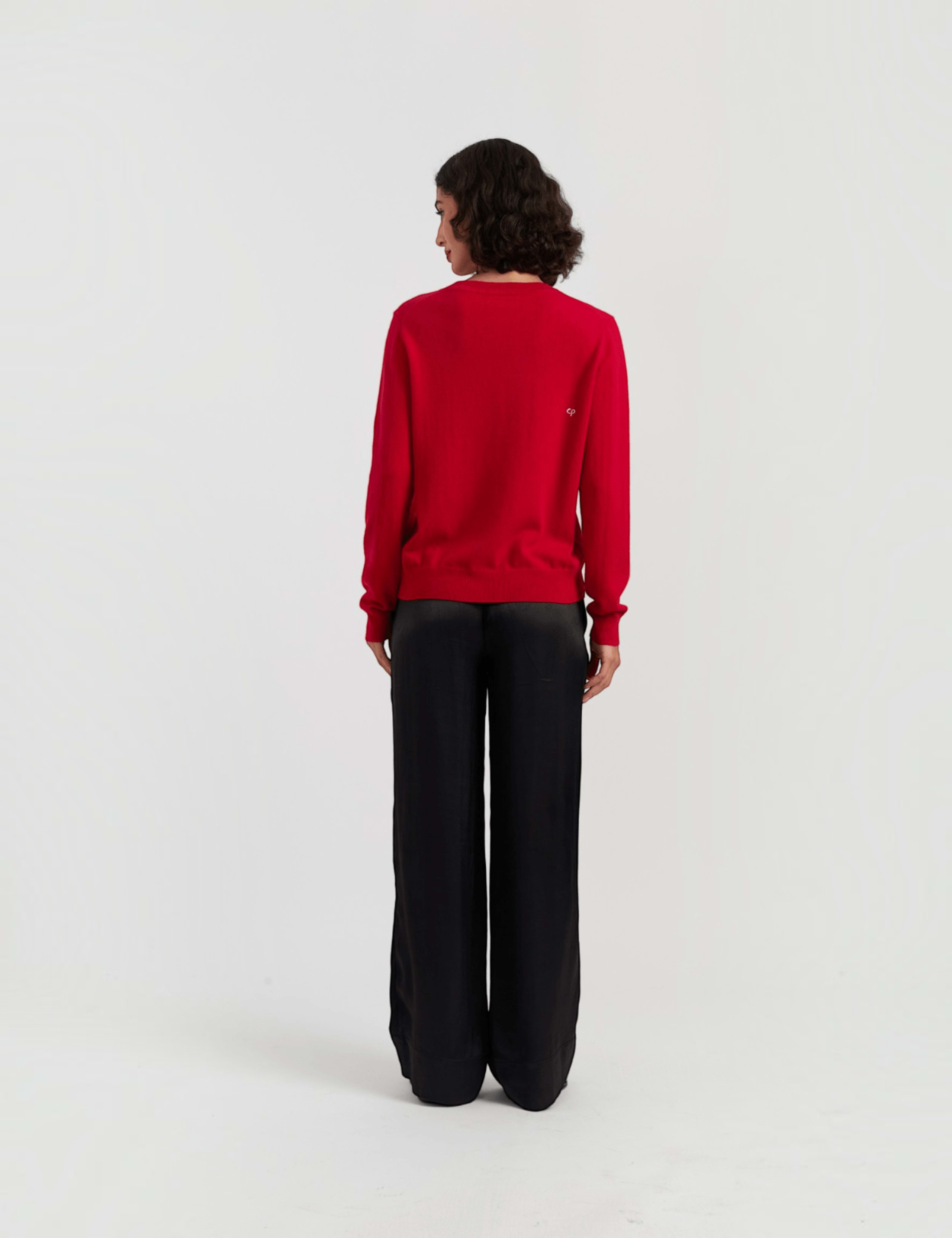 Bow Embroidered Crew Neck Jumper 3 of 4