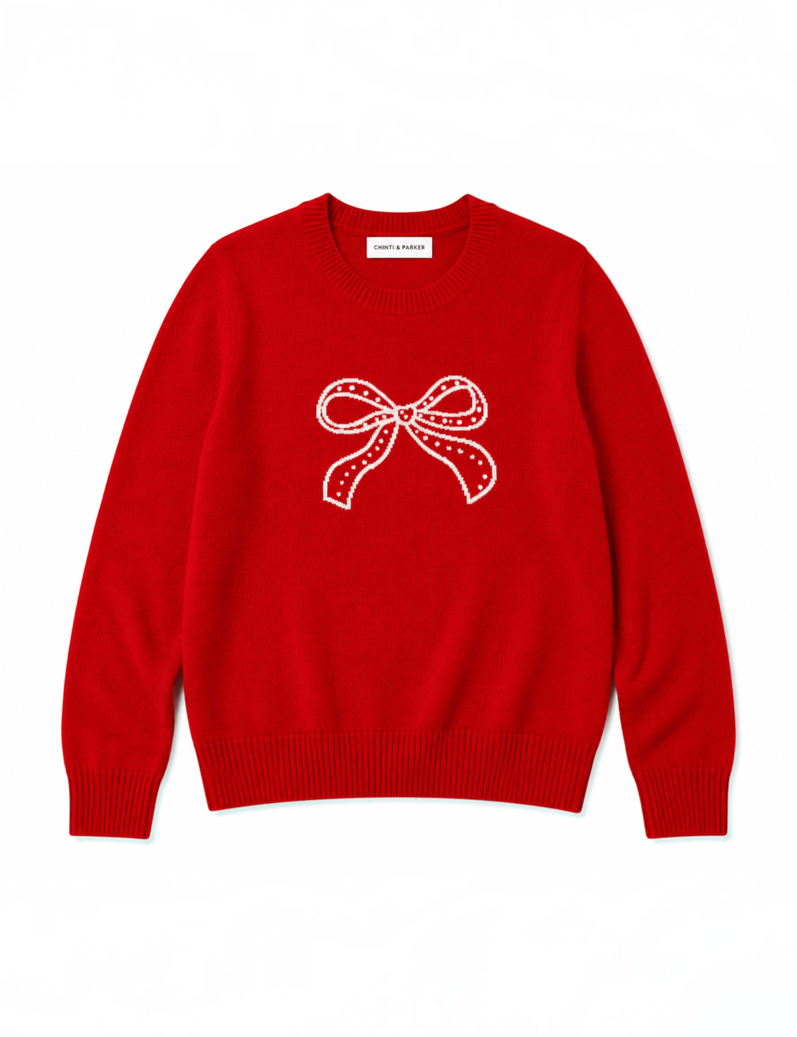Bow Embroidered Crew Neck Jumper 2 of 4