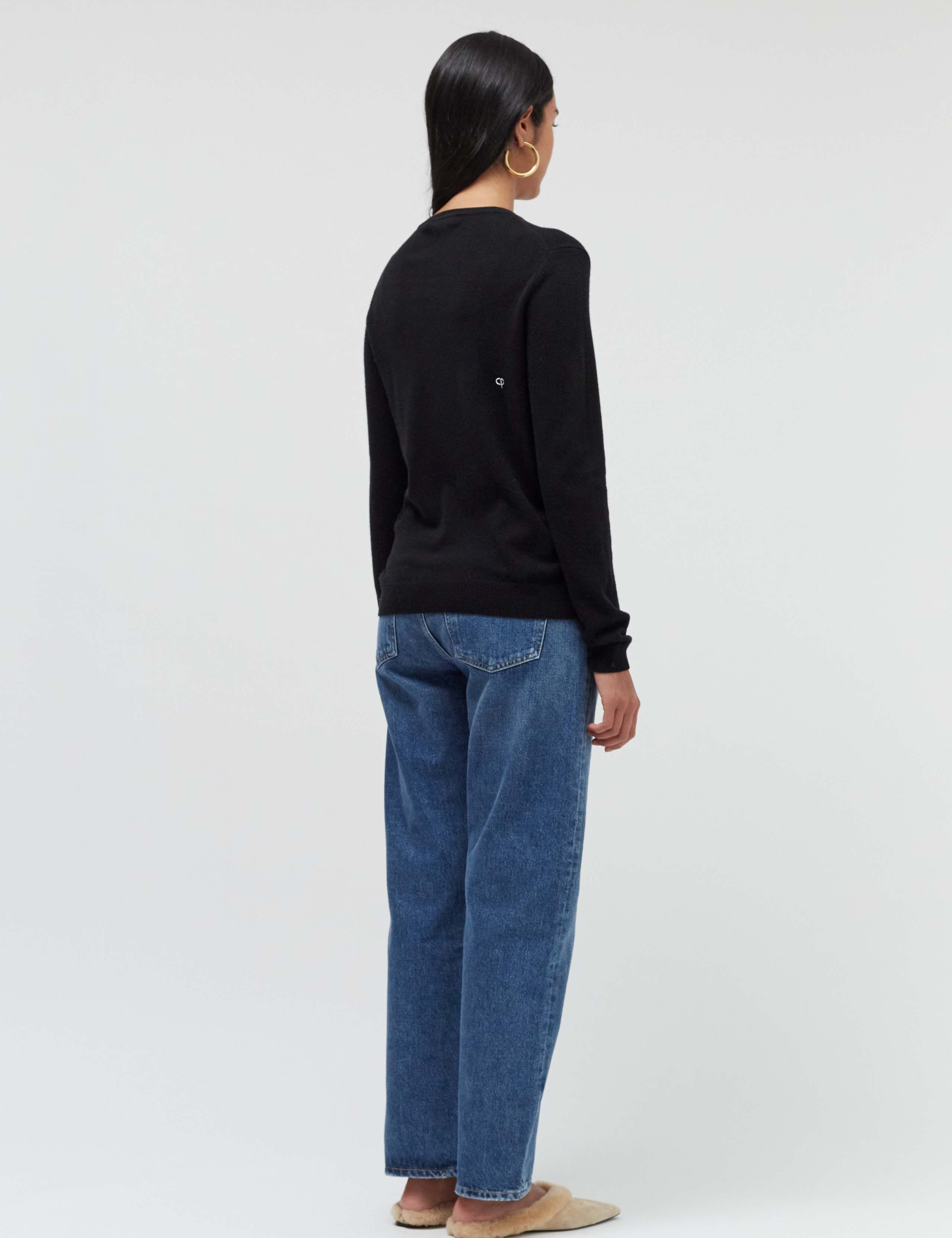Wool Rich Christmas Slogan Jumper with Cashmere 3 of 5