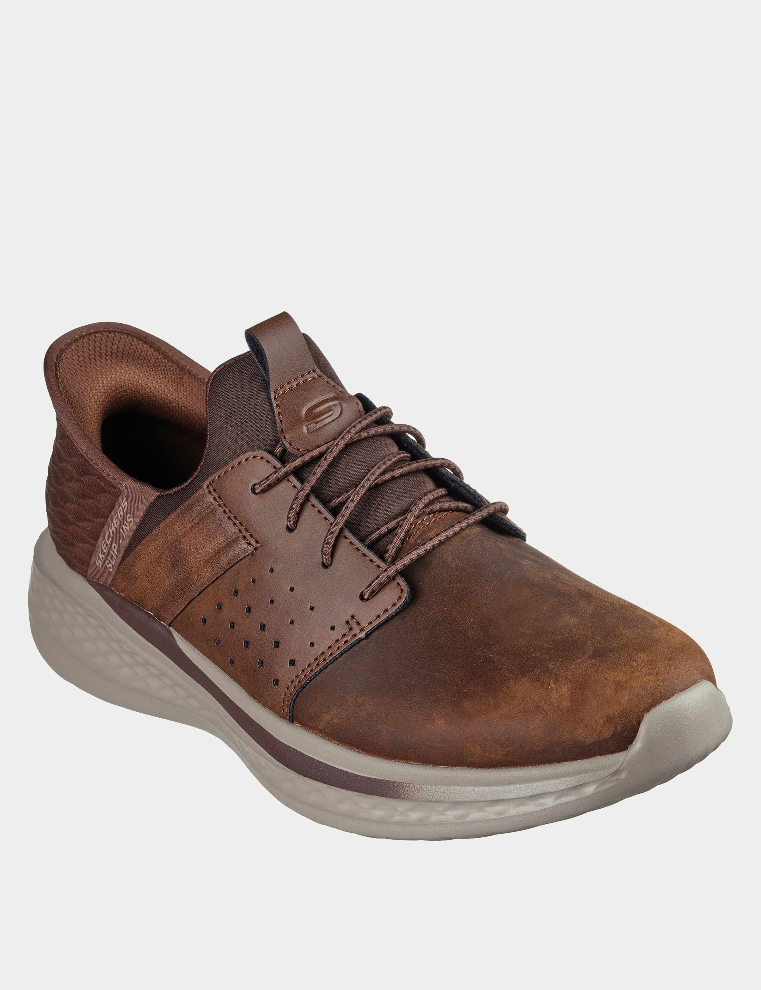 Slade Zachary Leather Slip-ins Trainers 3 of 5