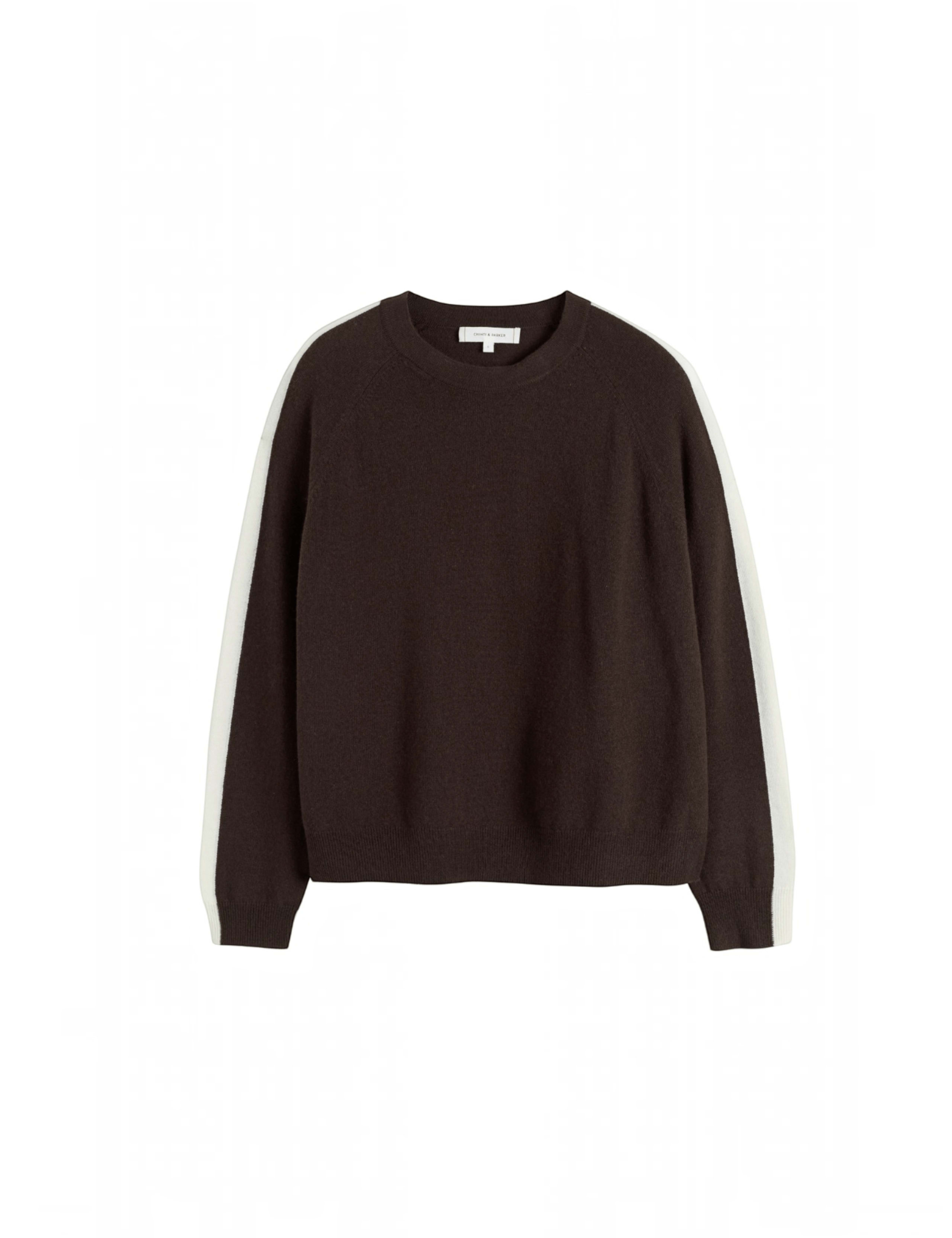 Wool Rich Jacquard Crew Neck Jumper with Cashmere 2 of 3