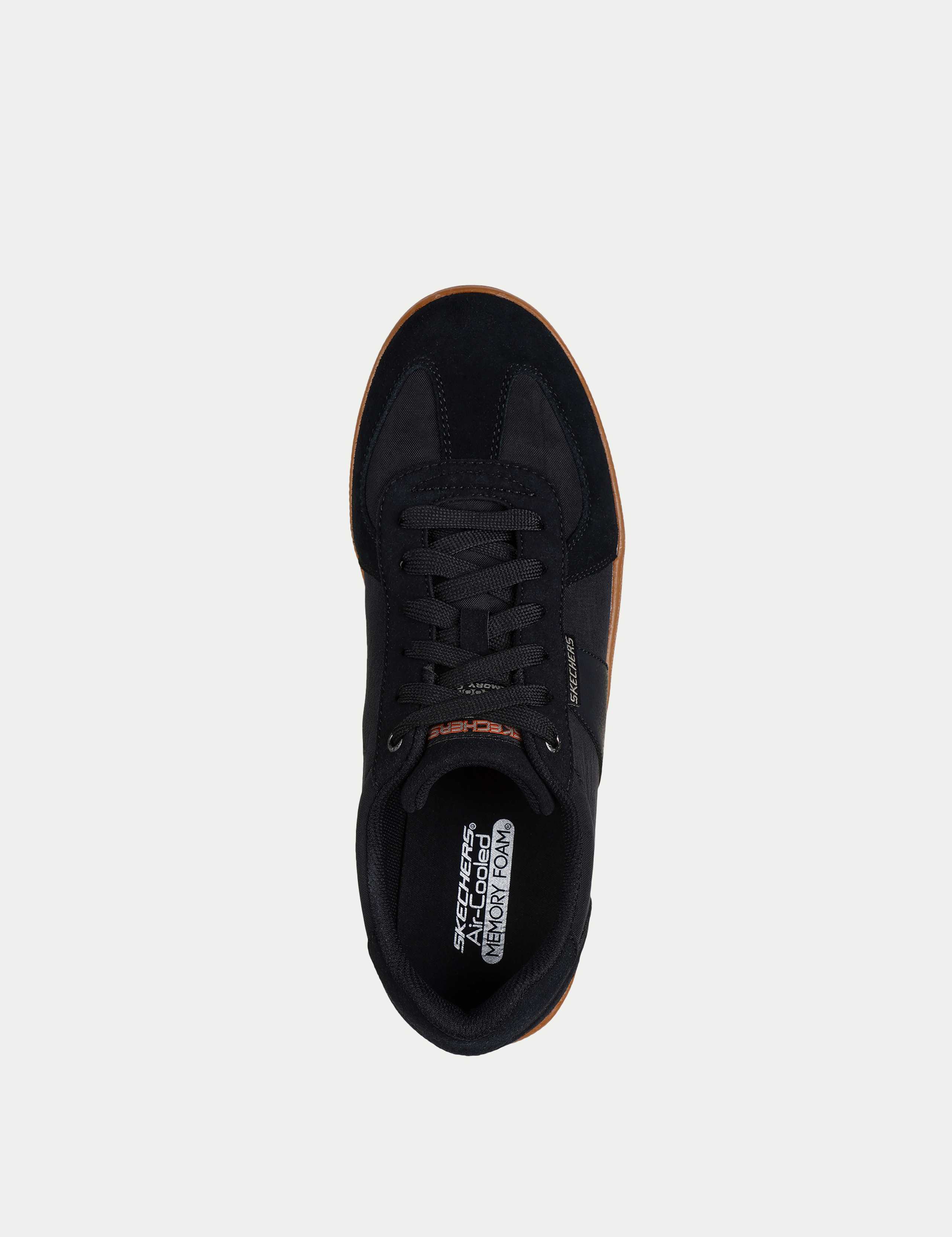 Faux Suede Lace Up Trainers 2 of 5