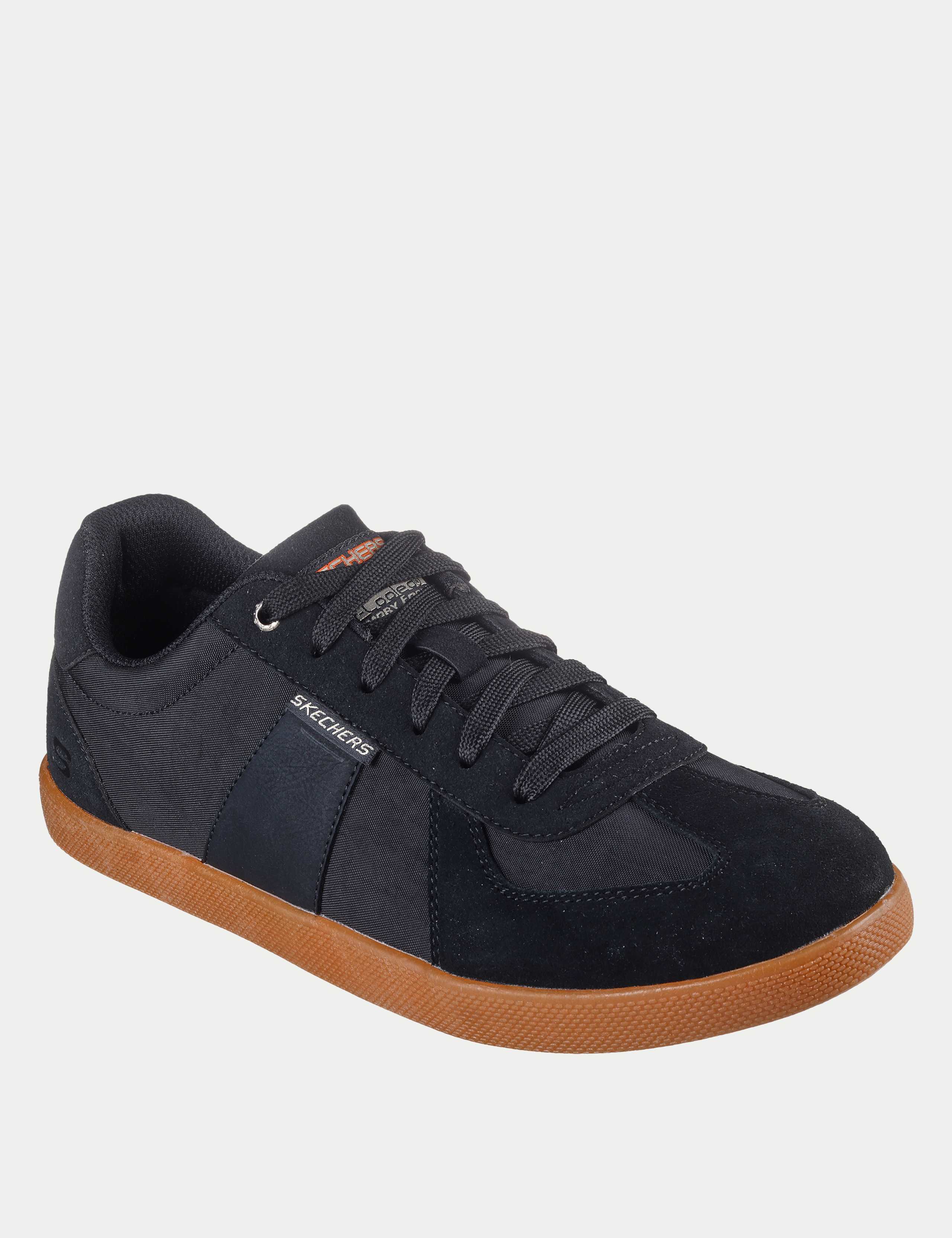 Faux Suede Lace Up Trainers 3 of 5