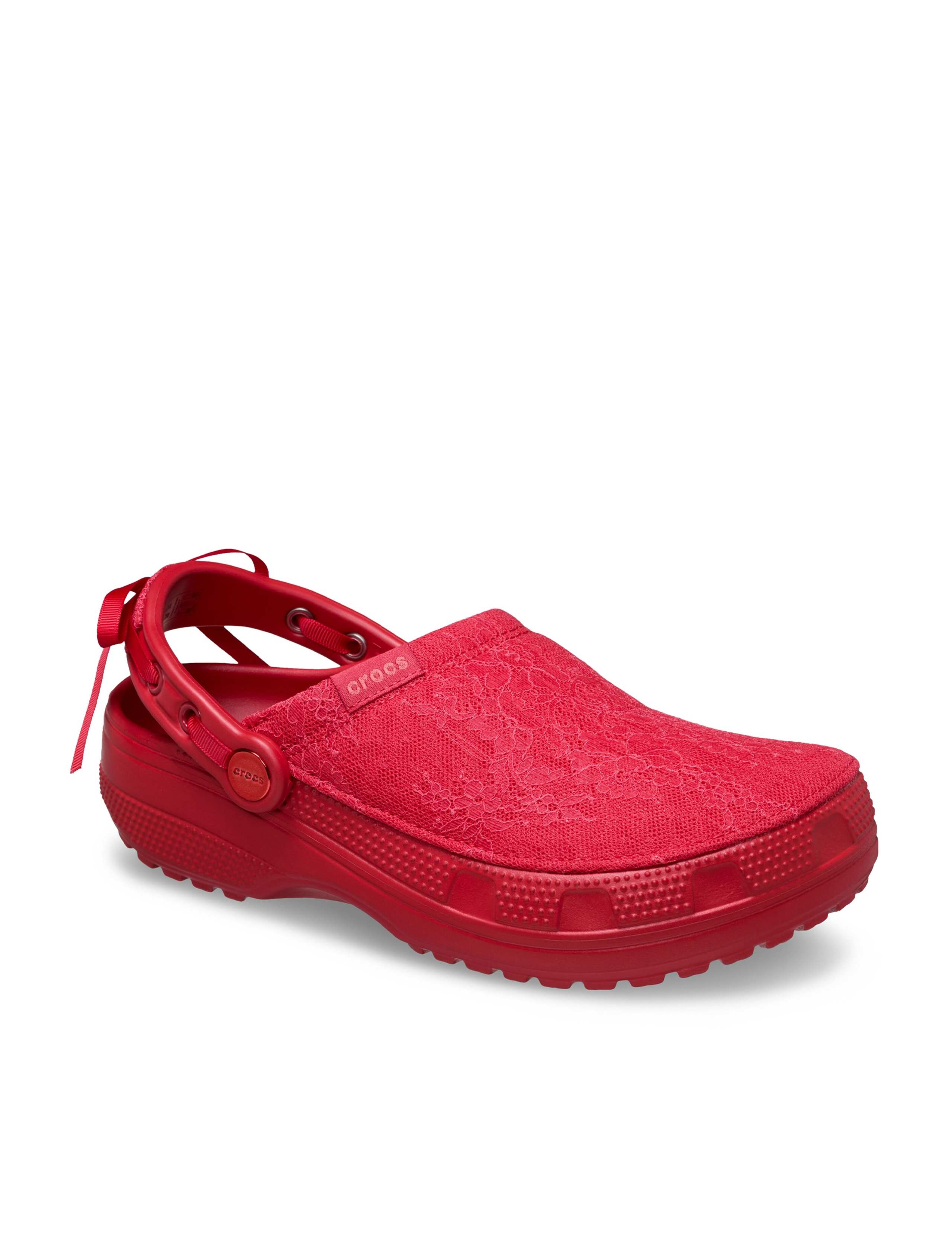 Lace Detail Slip On Clogs 3 of 6