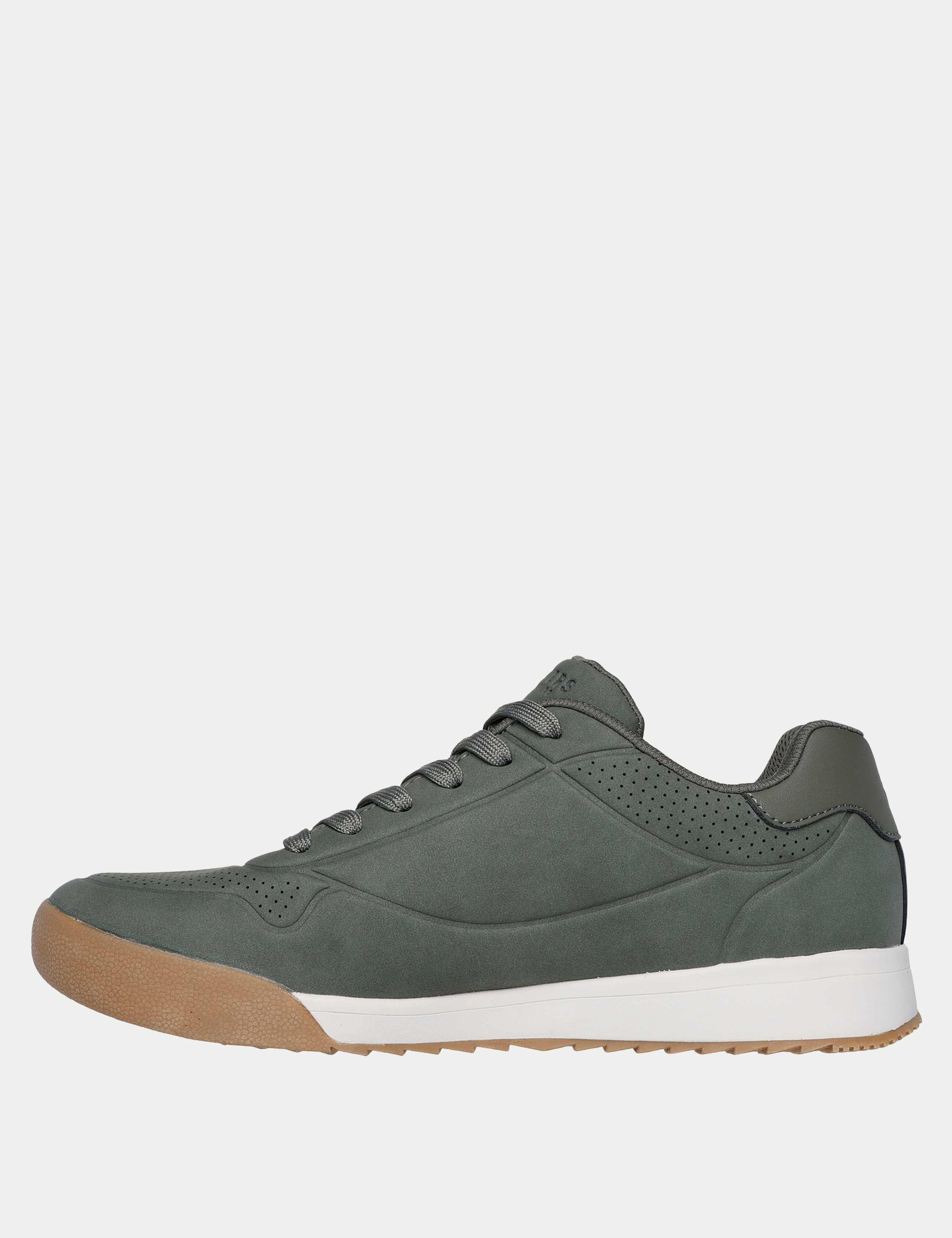 Leather Look Lace Up Trainers 3 of 4