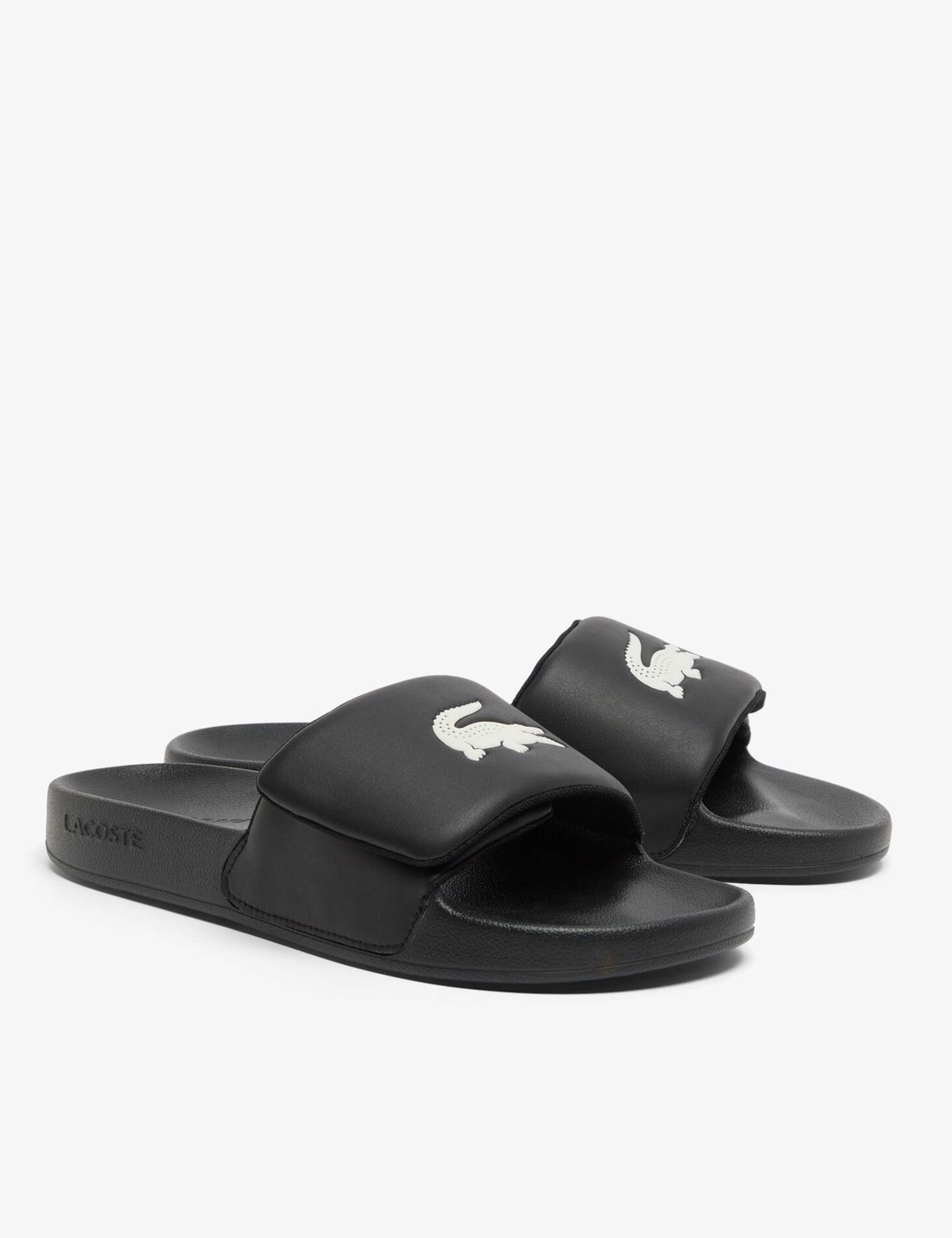 Serve Leather Slip on Pool Sliders 2 of 6