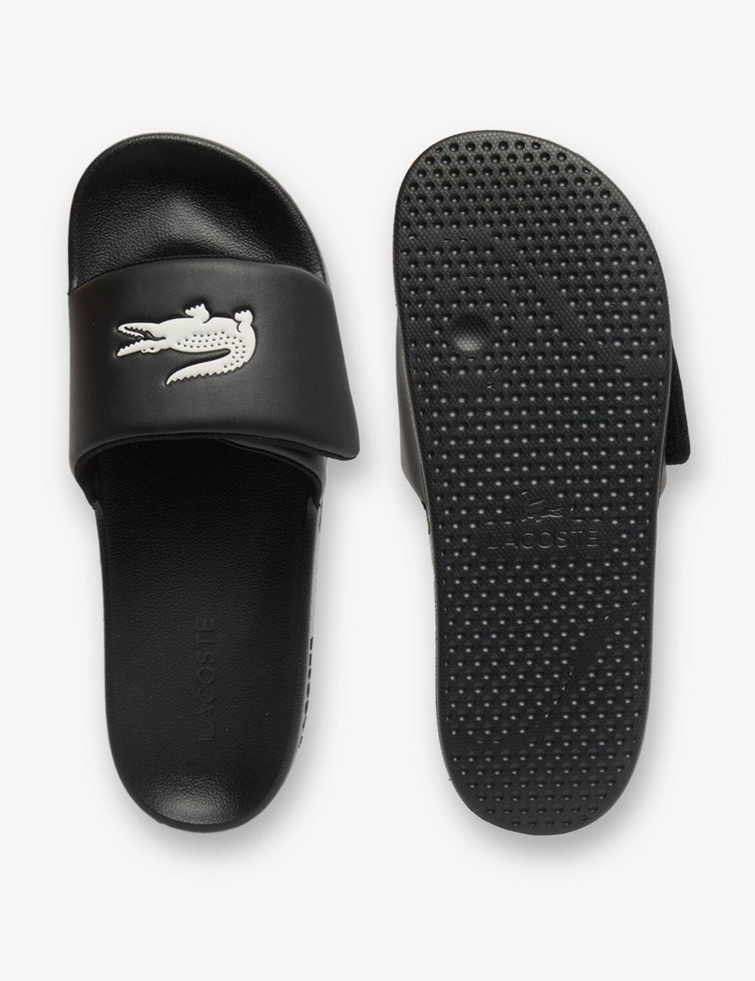 Serve Leather Slip on Pool Sliders 6 of 6