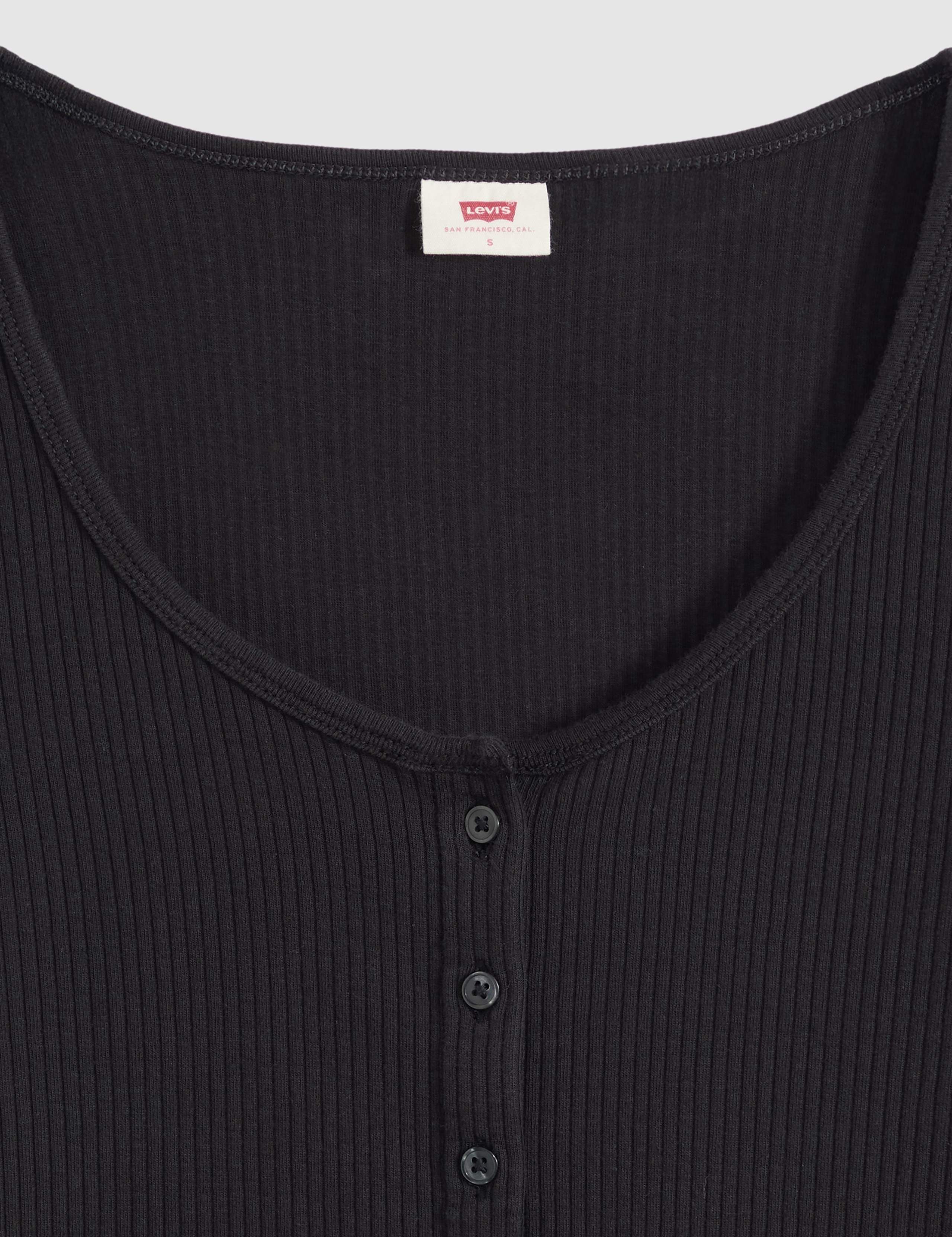 Cotton Rich Round Neck Button Through Top 3 of 6