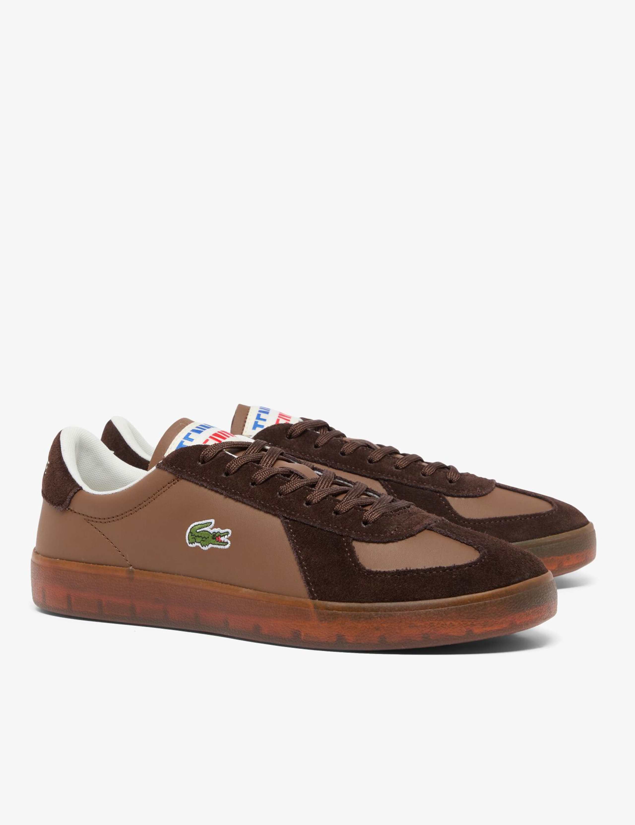 Baseshot Pro Leather Lace-Up Trainers 2 of 6