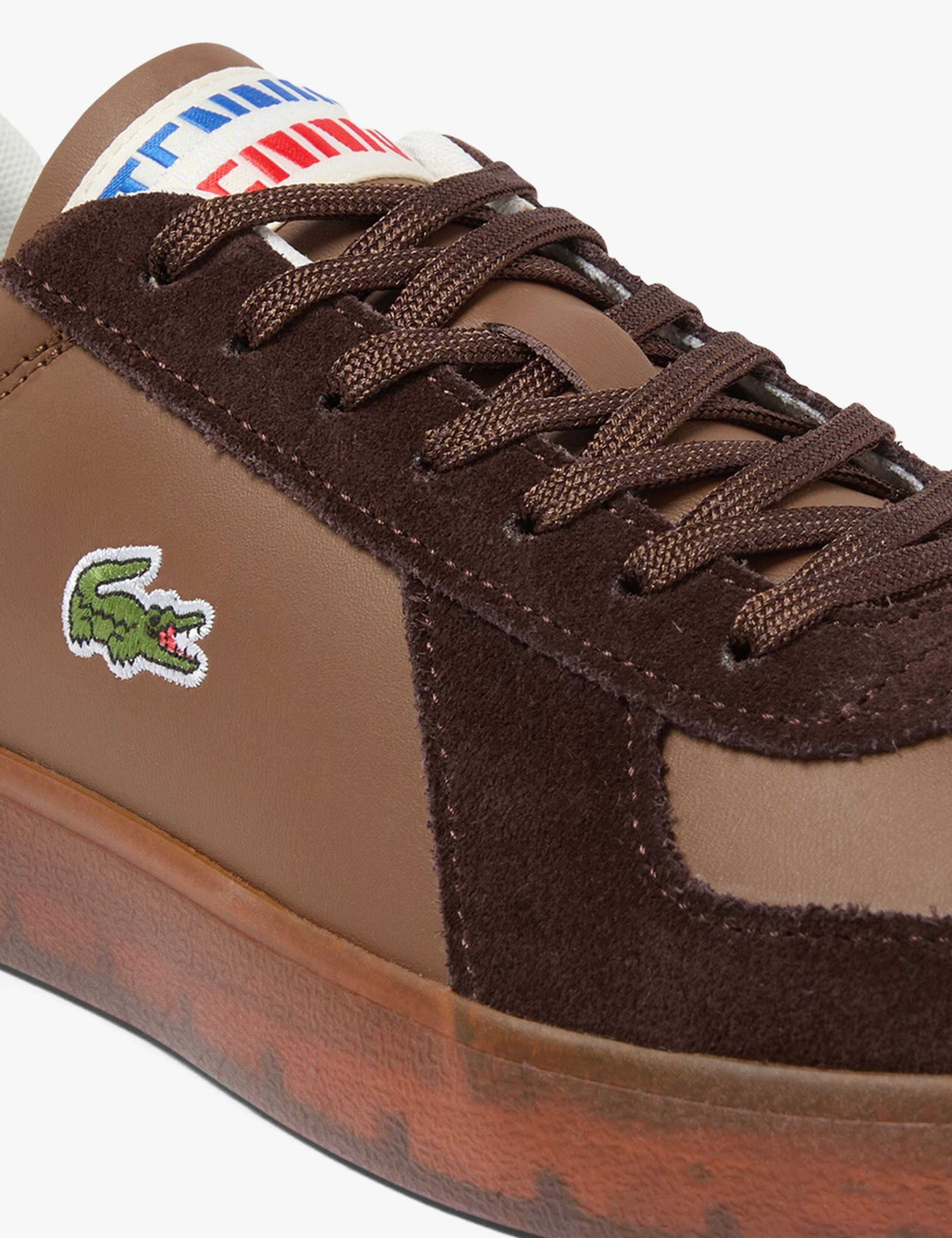 Baseshot Pro Leather Lace-Up Trainers 3 of 6