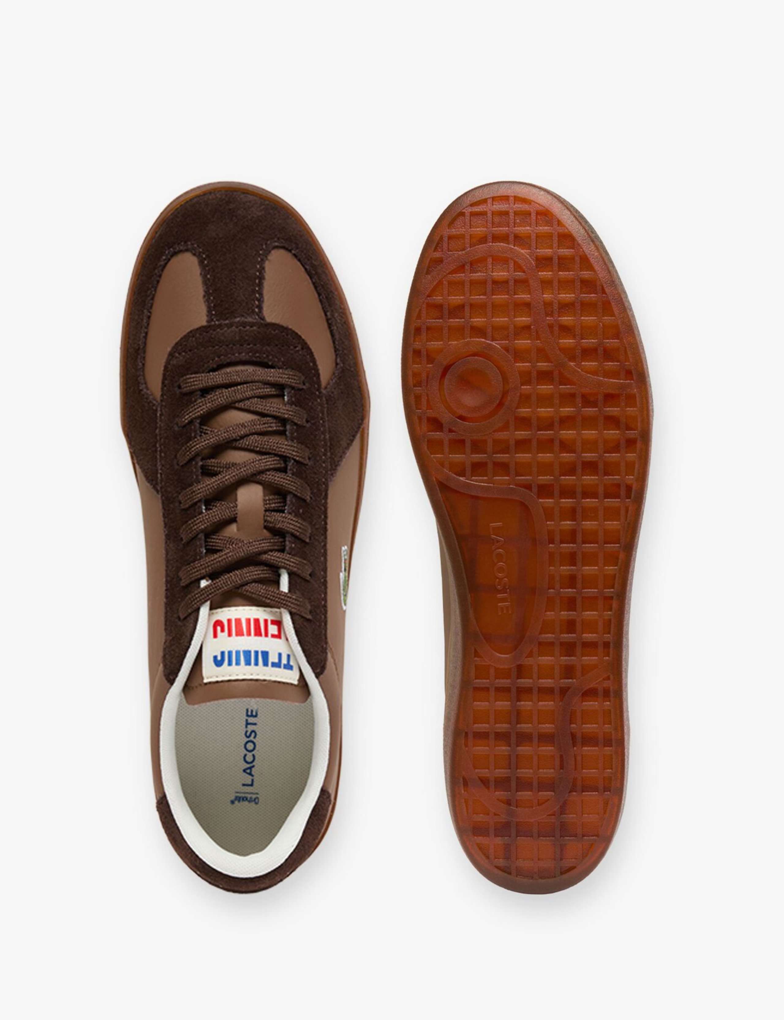 Baseshot Pro Leather Lace-Up Trainers 6 of 6