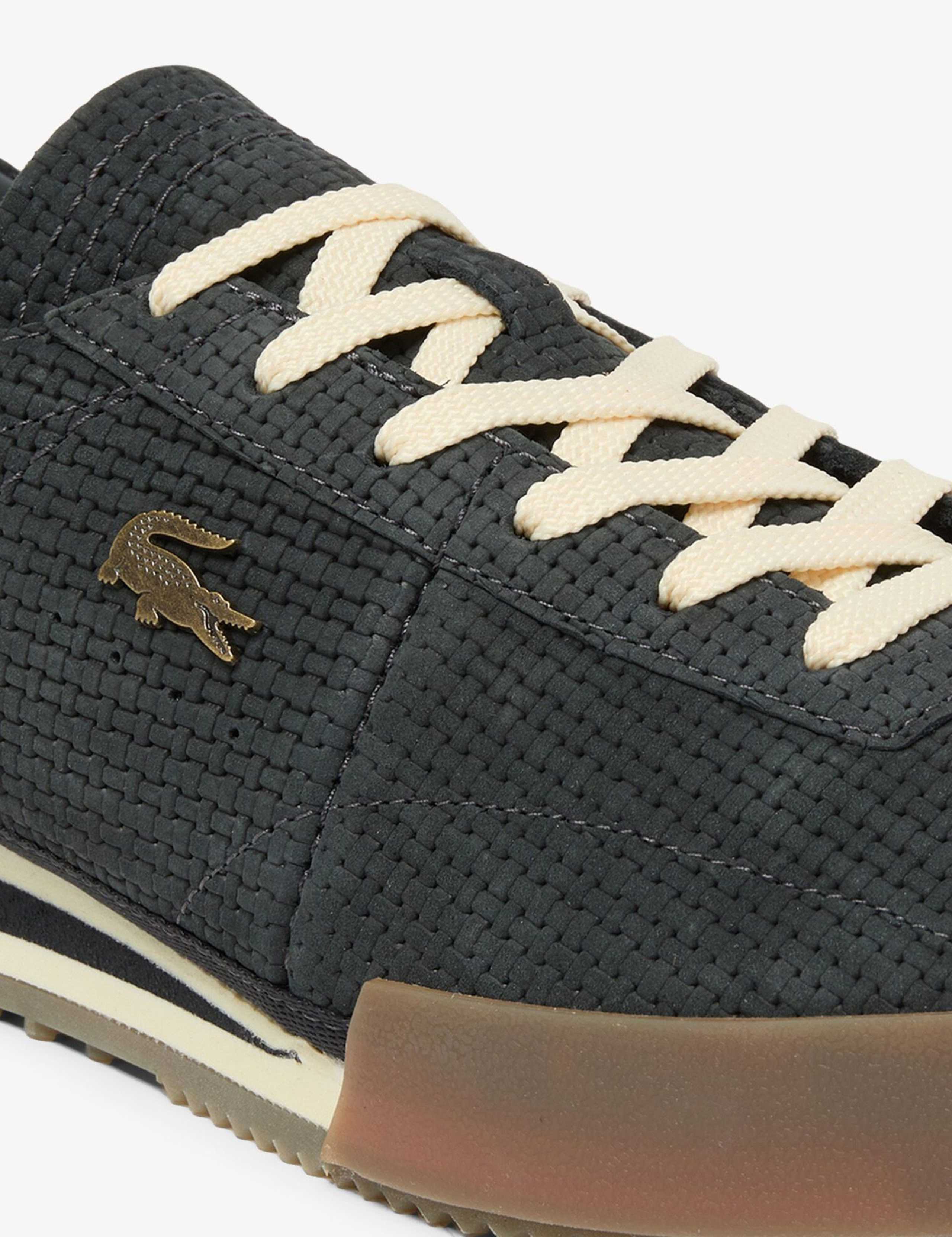 Aura Leather Lace-Up Trainers 3 of 6