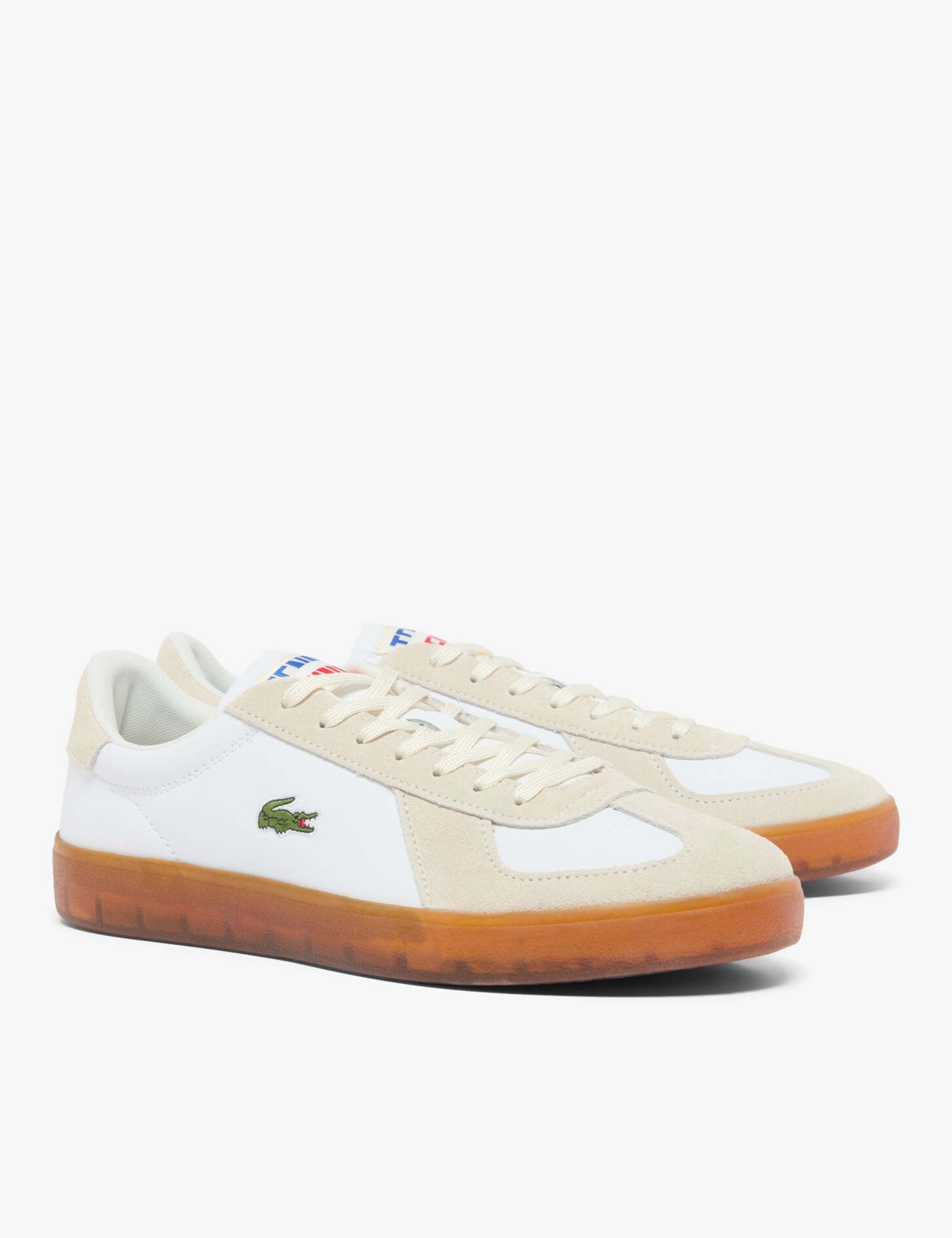 Baseshot Pro Leather Lace-Up Trainers 2 of 6