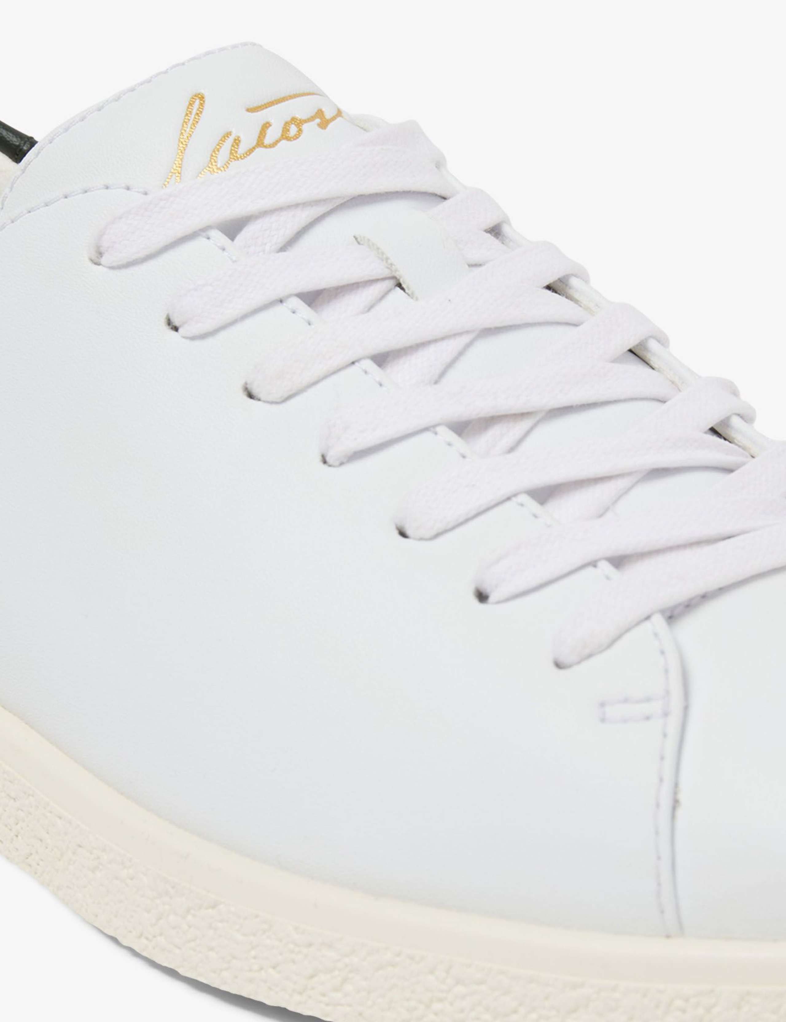 Leather Lace Up Trainers 4 of 4