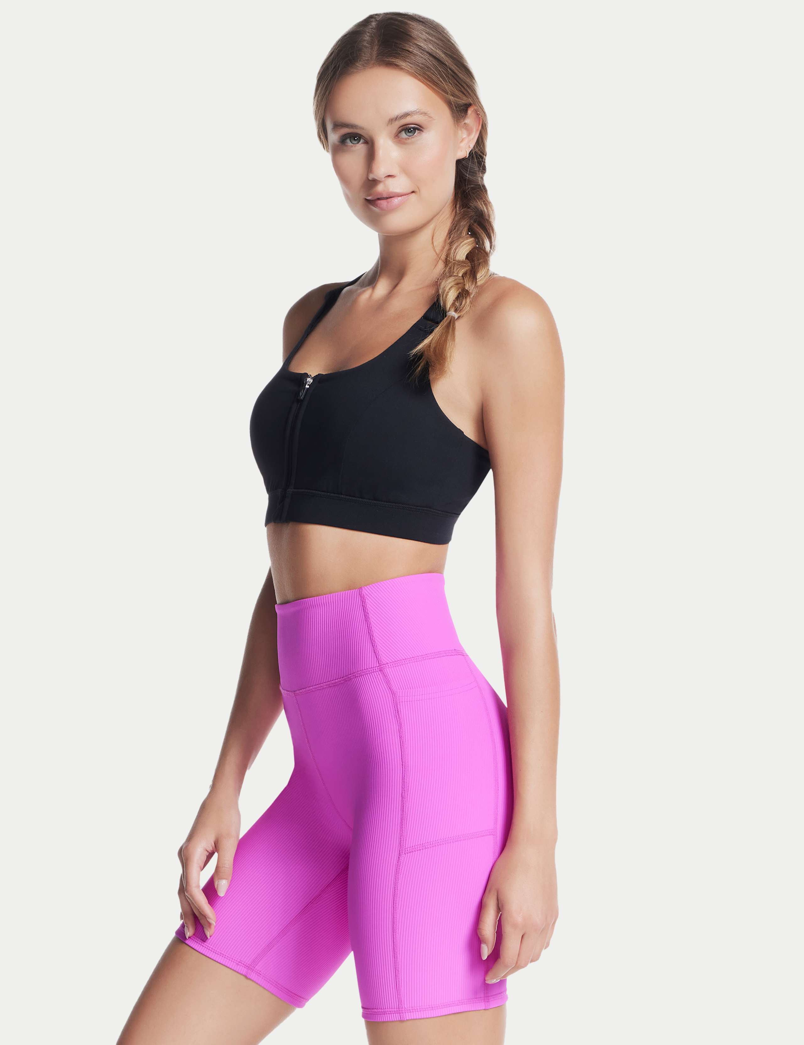 GOFLEX Joy Zip Front Sports Bra 3 of 3
