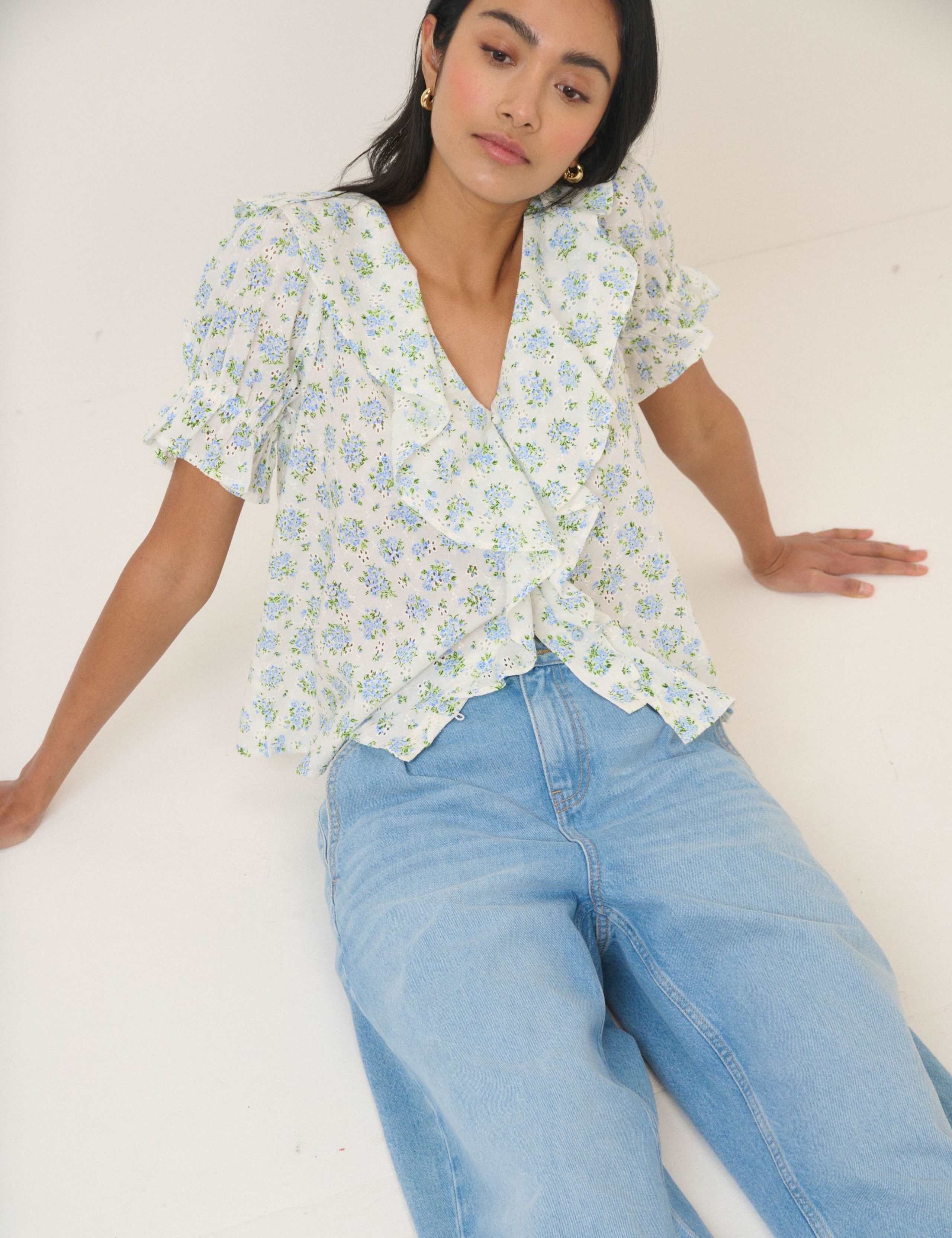 Barrel Wide Leg Jeans 2 of 5