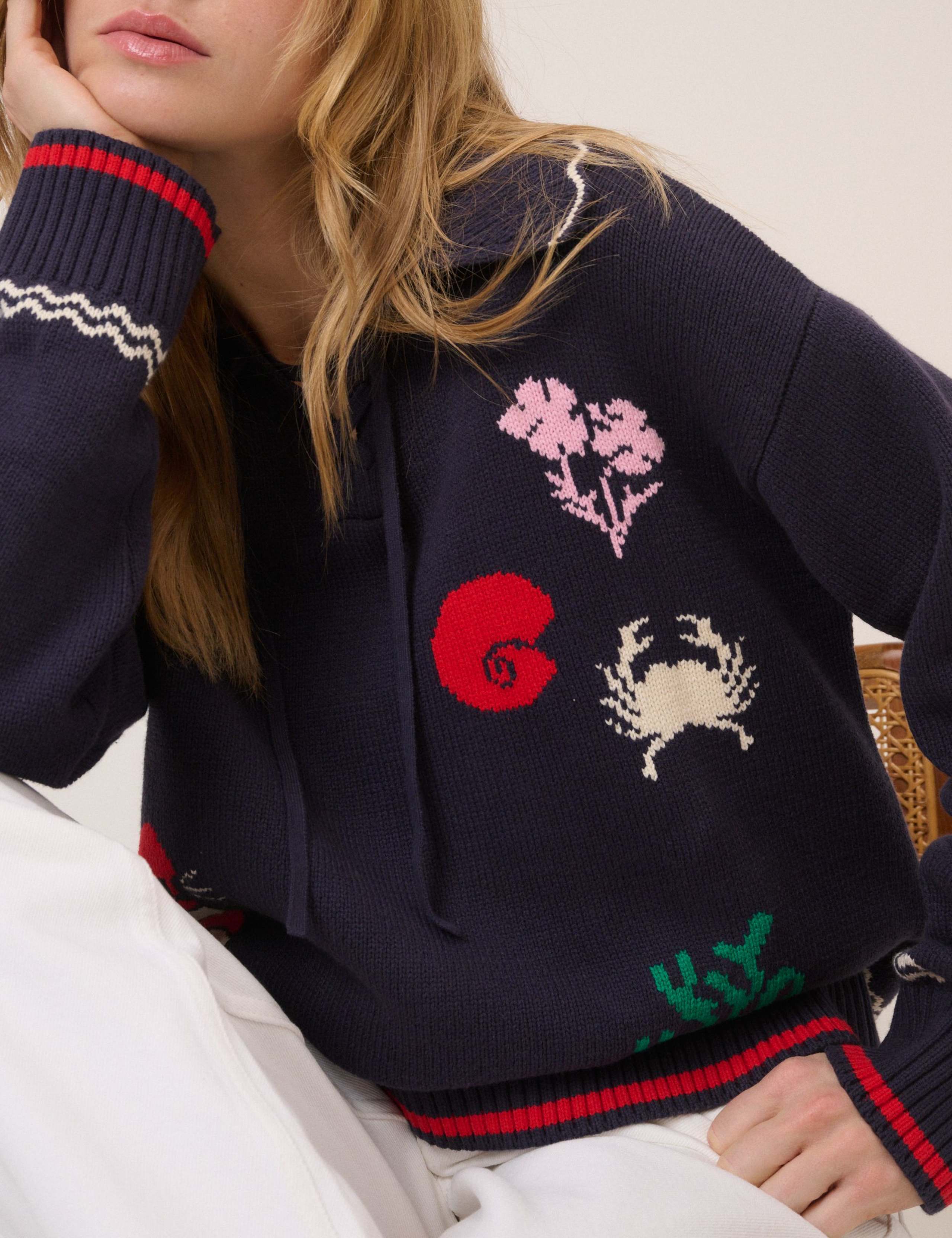 Cotton Rich Collared Jumper 4 of 4