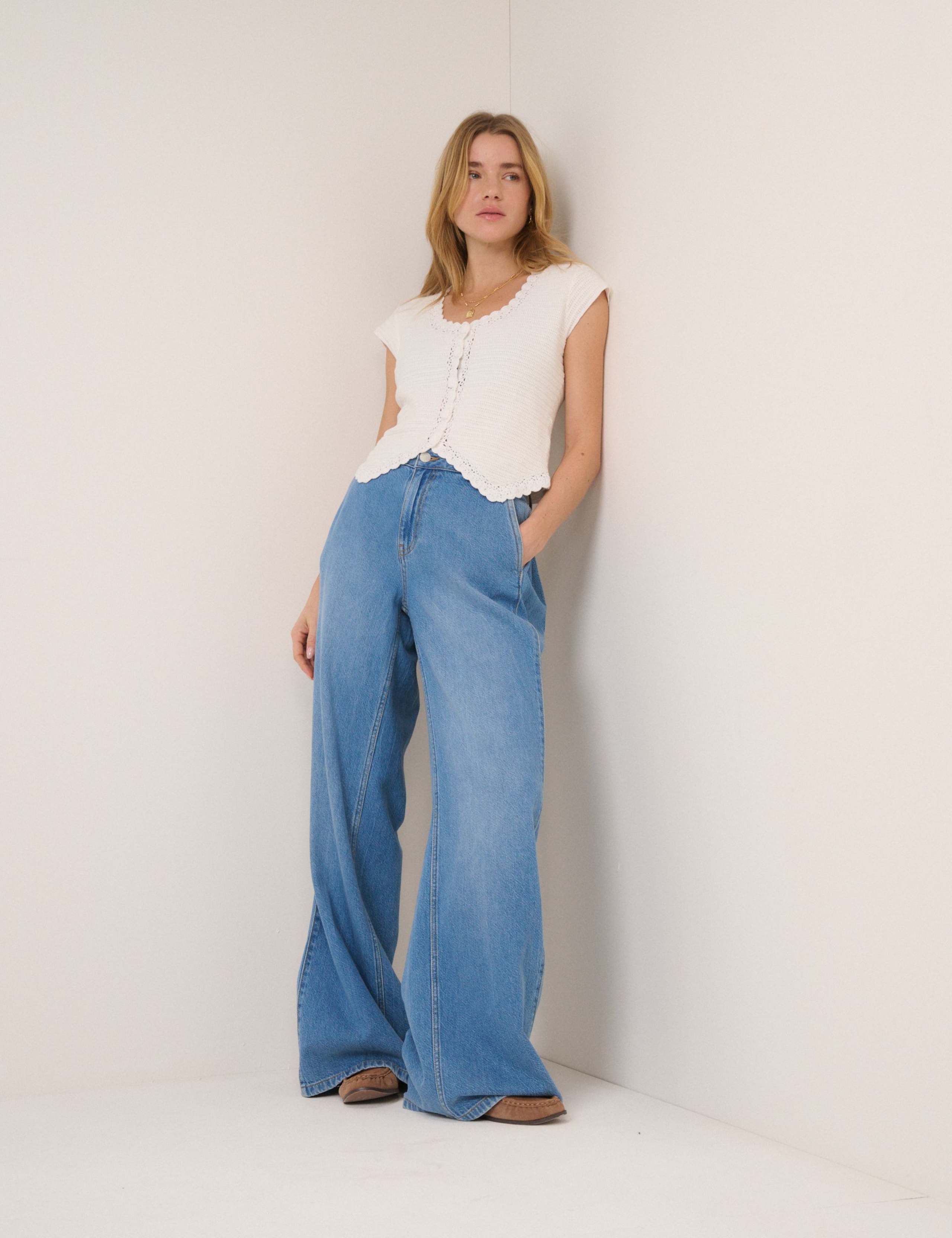 Cotton Rich Fitted Cardigan 1 of 5