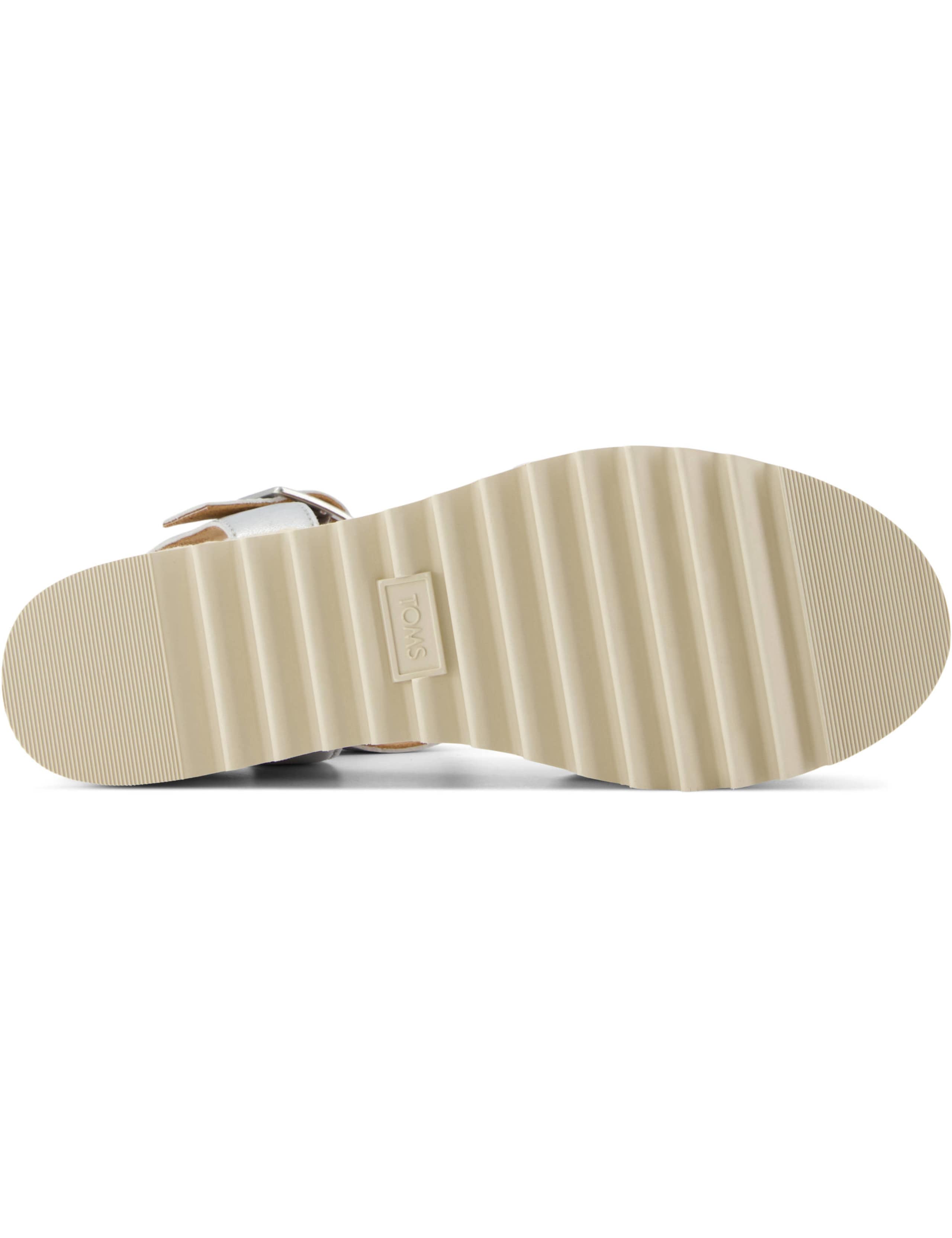 Metallic Buckle Ankle Strap Platform Sandals 12 of 15