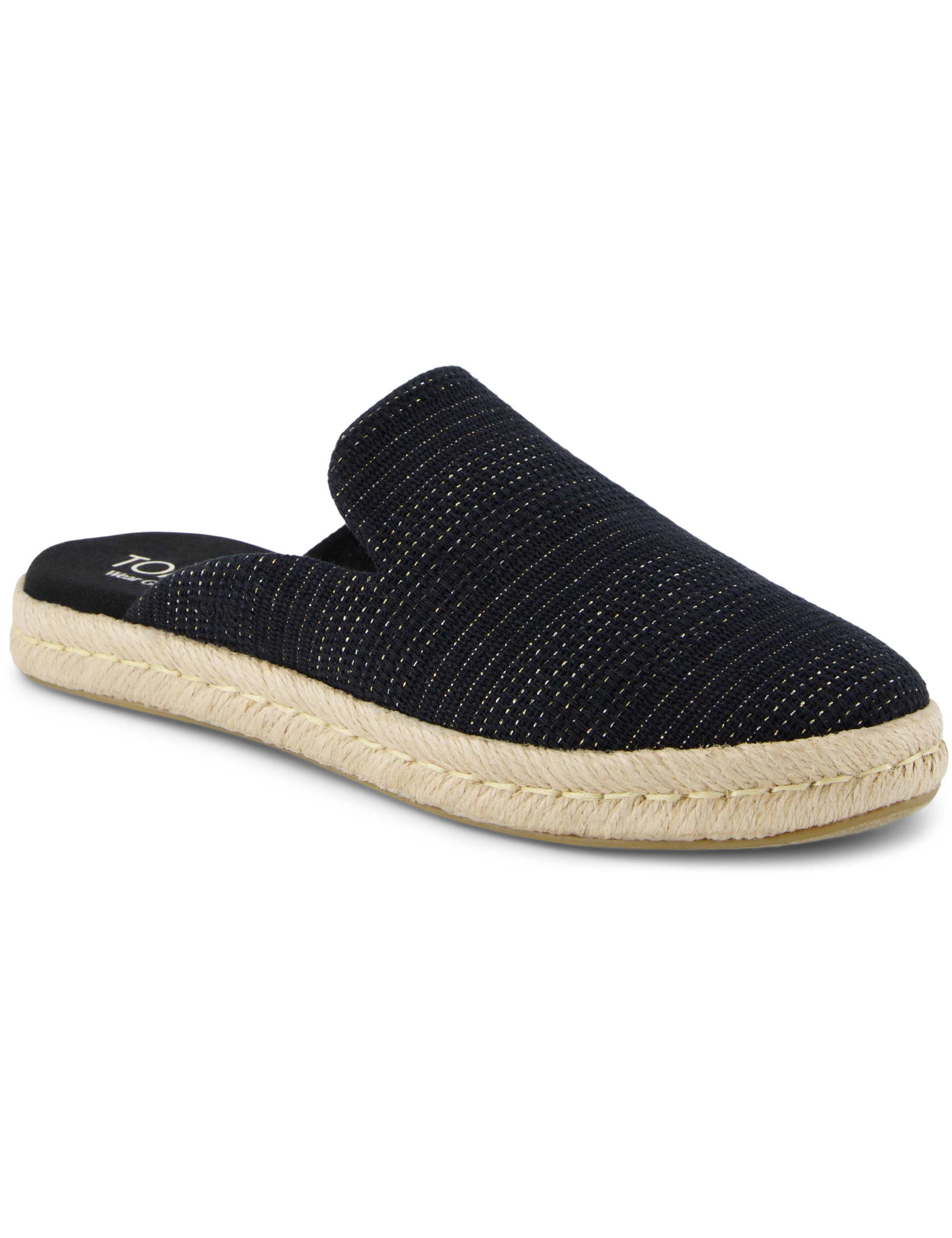 Metallic Flat Mule Espadrilles 6 of 16