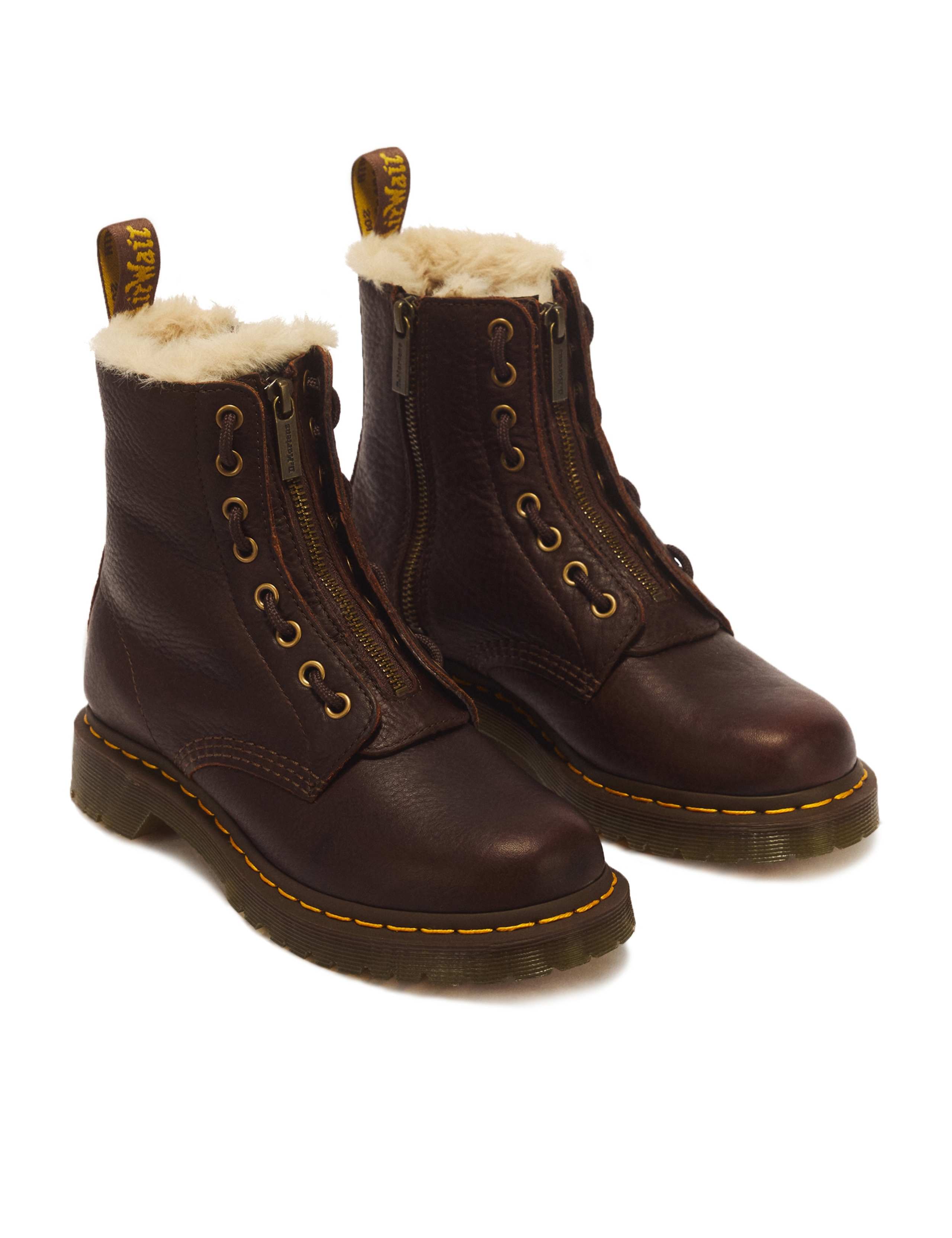 1460 Serena Zip 8 Eye Leather Boots 5 of 5