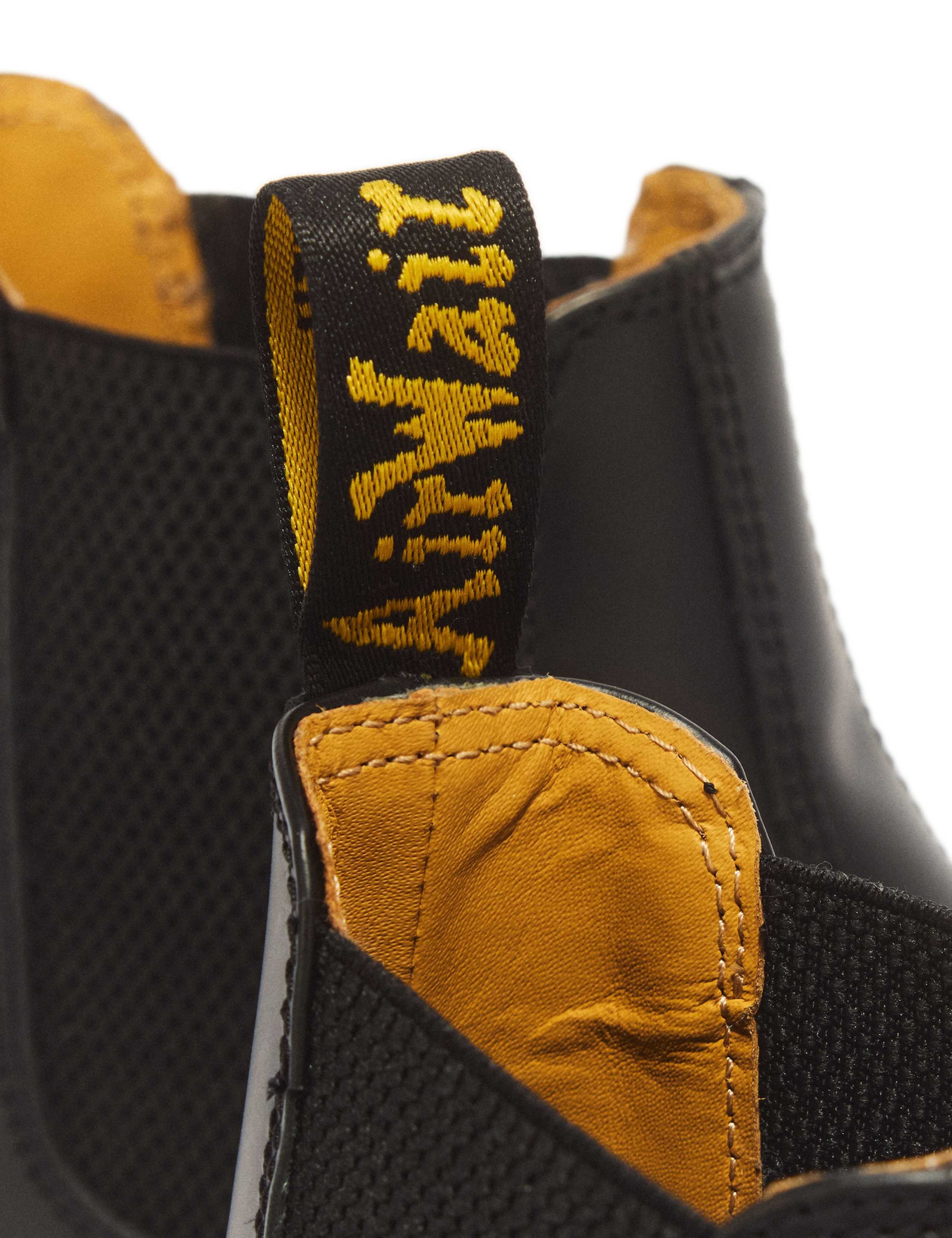 2976 Yellow Stitch Smooth Leather Chelsea Boots 3 of 7