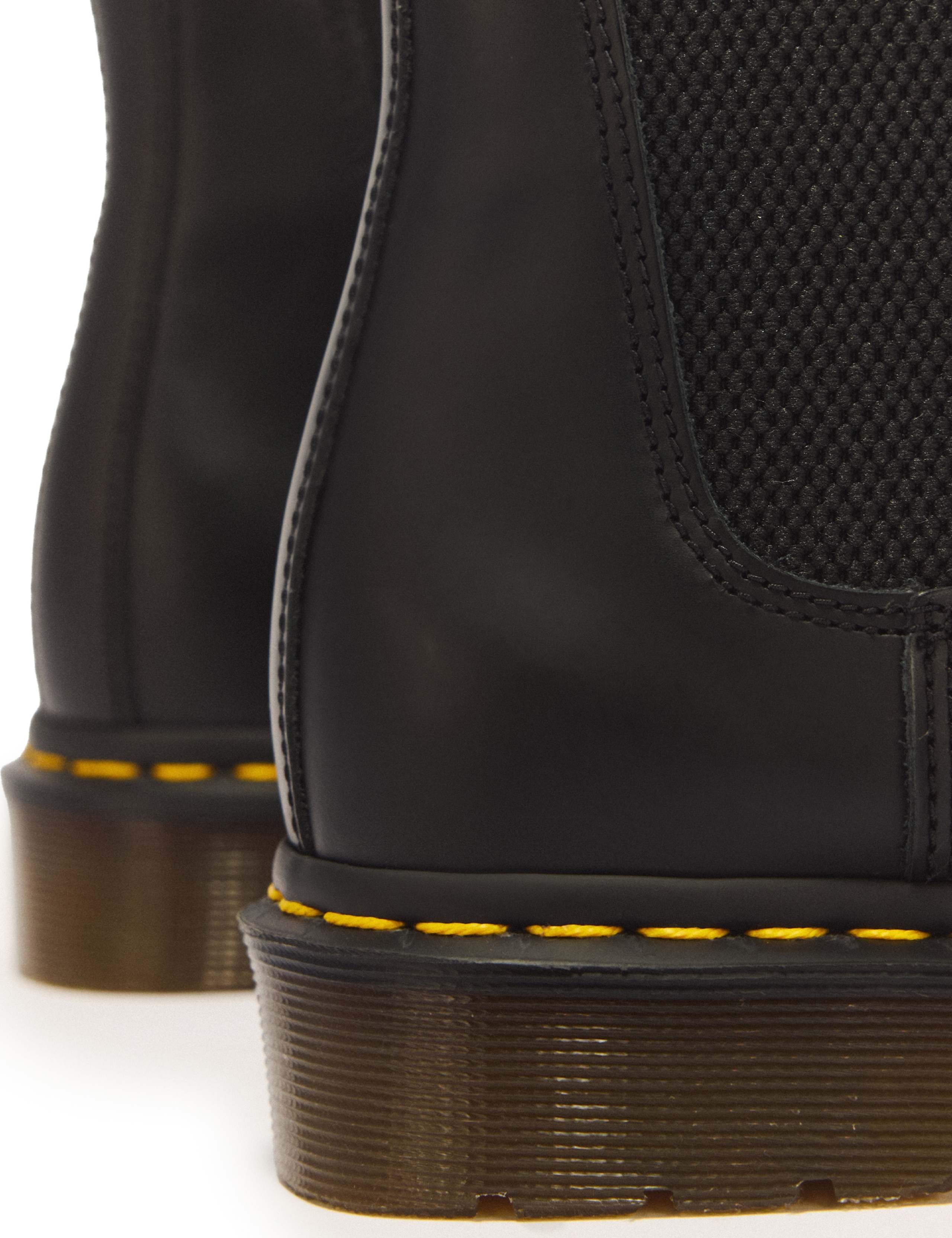 2976 Yellow Stitch Smooth Leather Chelsea Boots 7 of 7