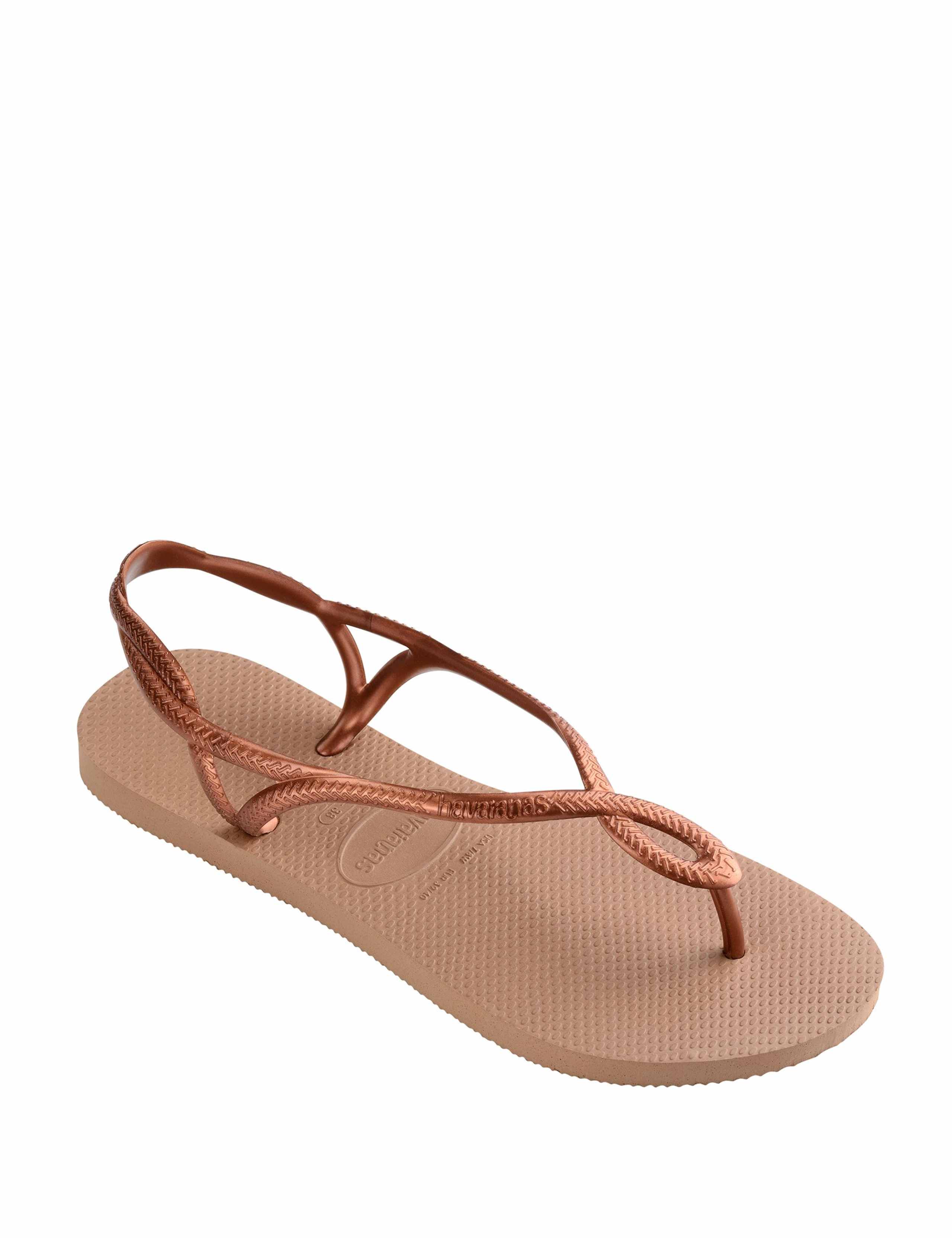 Ankle Strap Flat Flip Flops 2 of 5