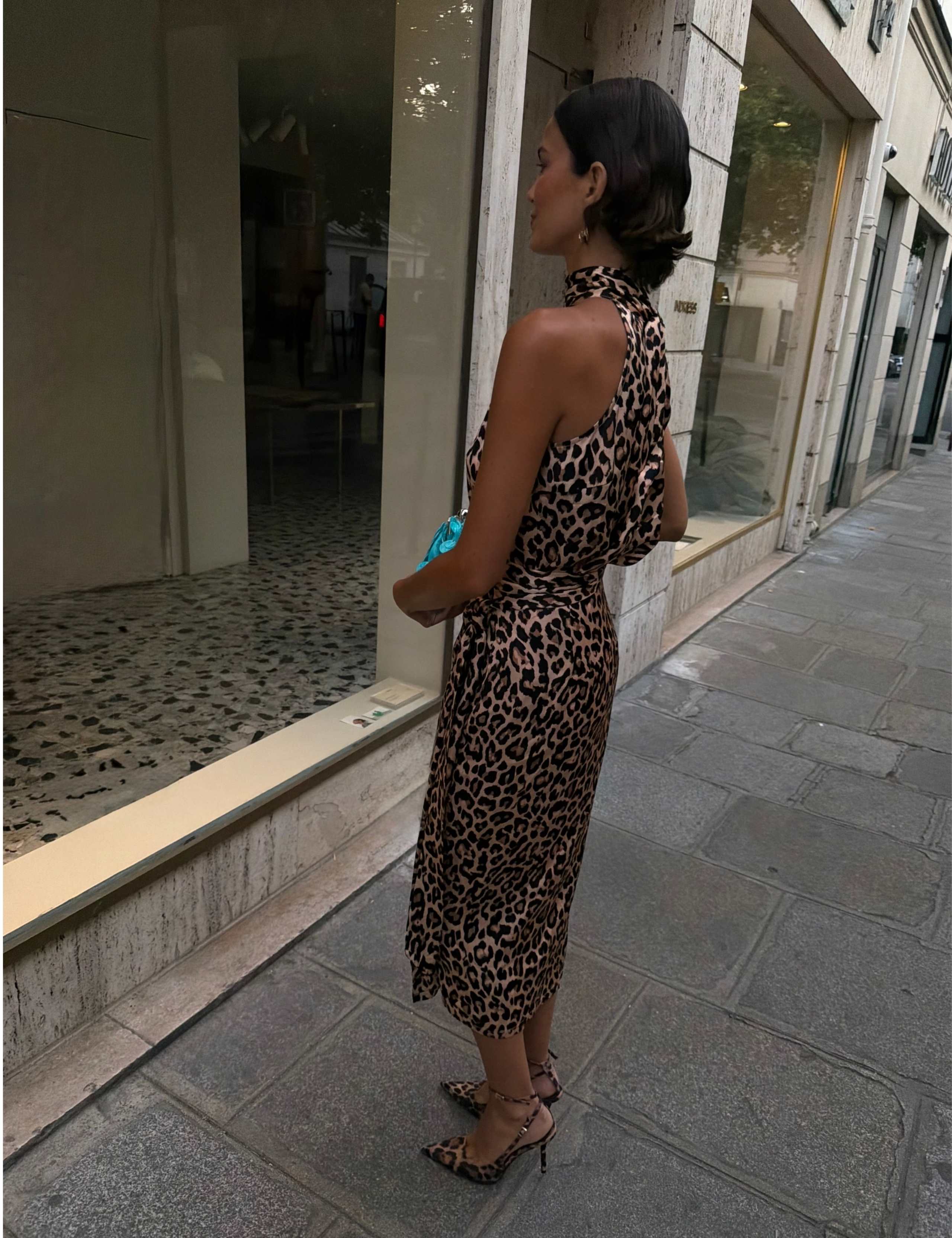 Animal Print Midaxi Wrap Skirt 5 of 5