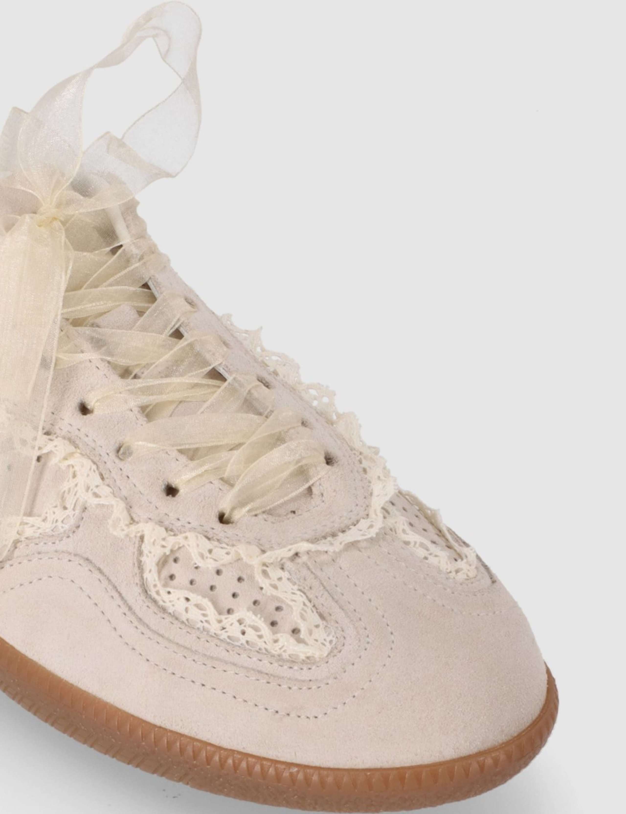 Tb.490 Suede Lace Up Trainers 5 of 5