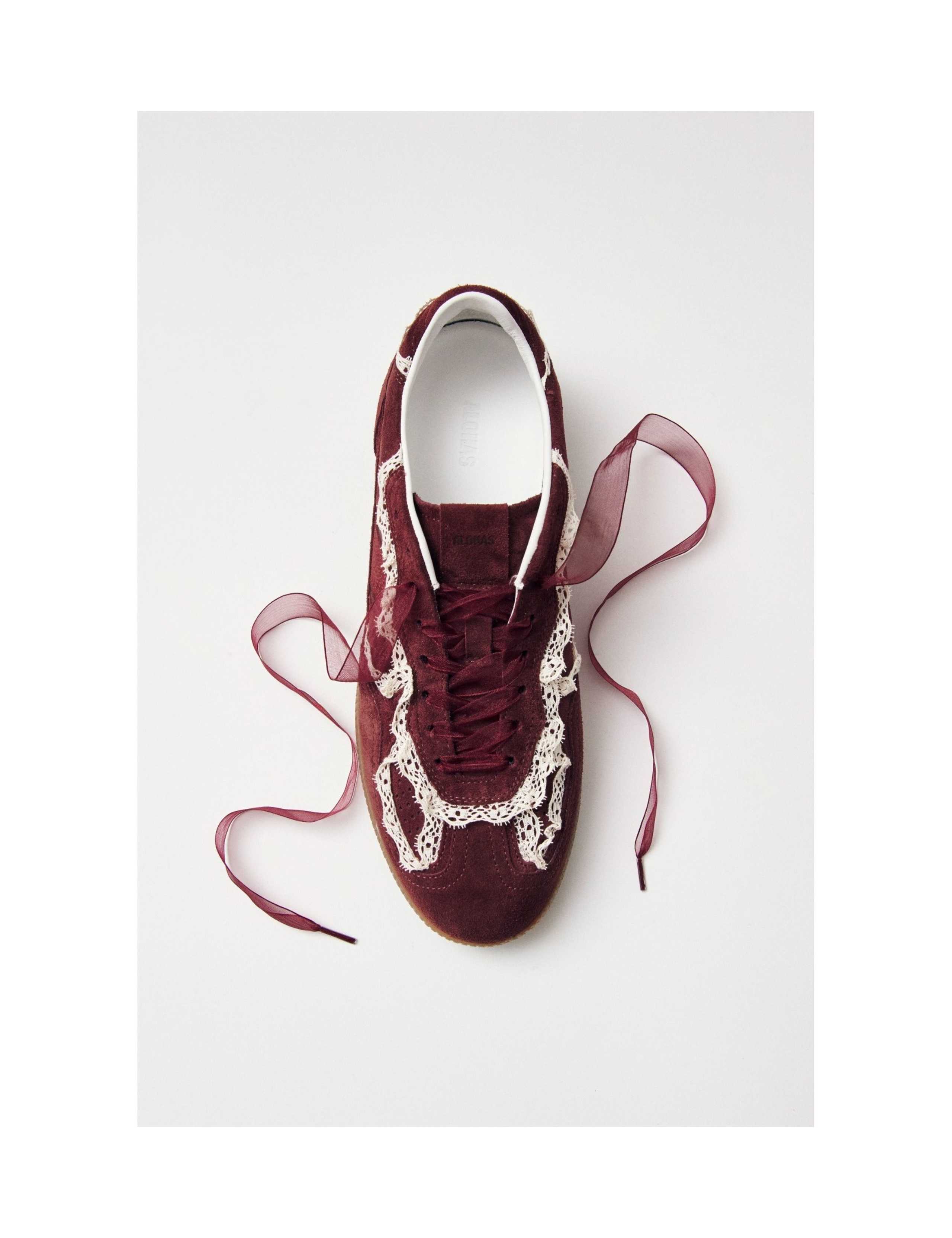 Tb.490 Suede Lace Up Trainers 4 of 7
