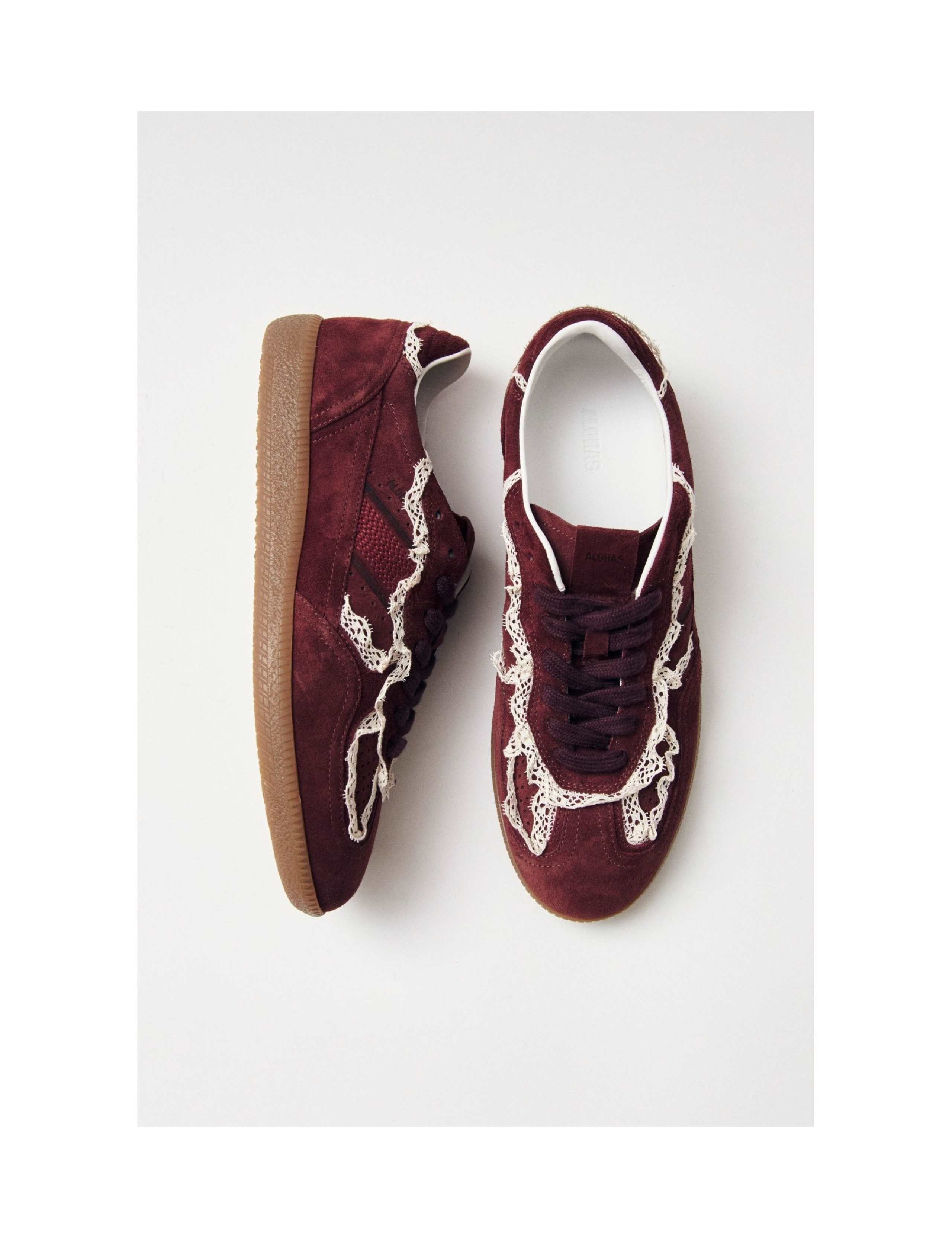 Tb.490 Suede Lace Up Trainers 6 of 7