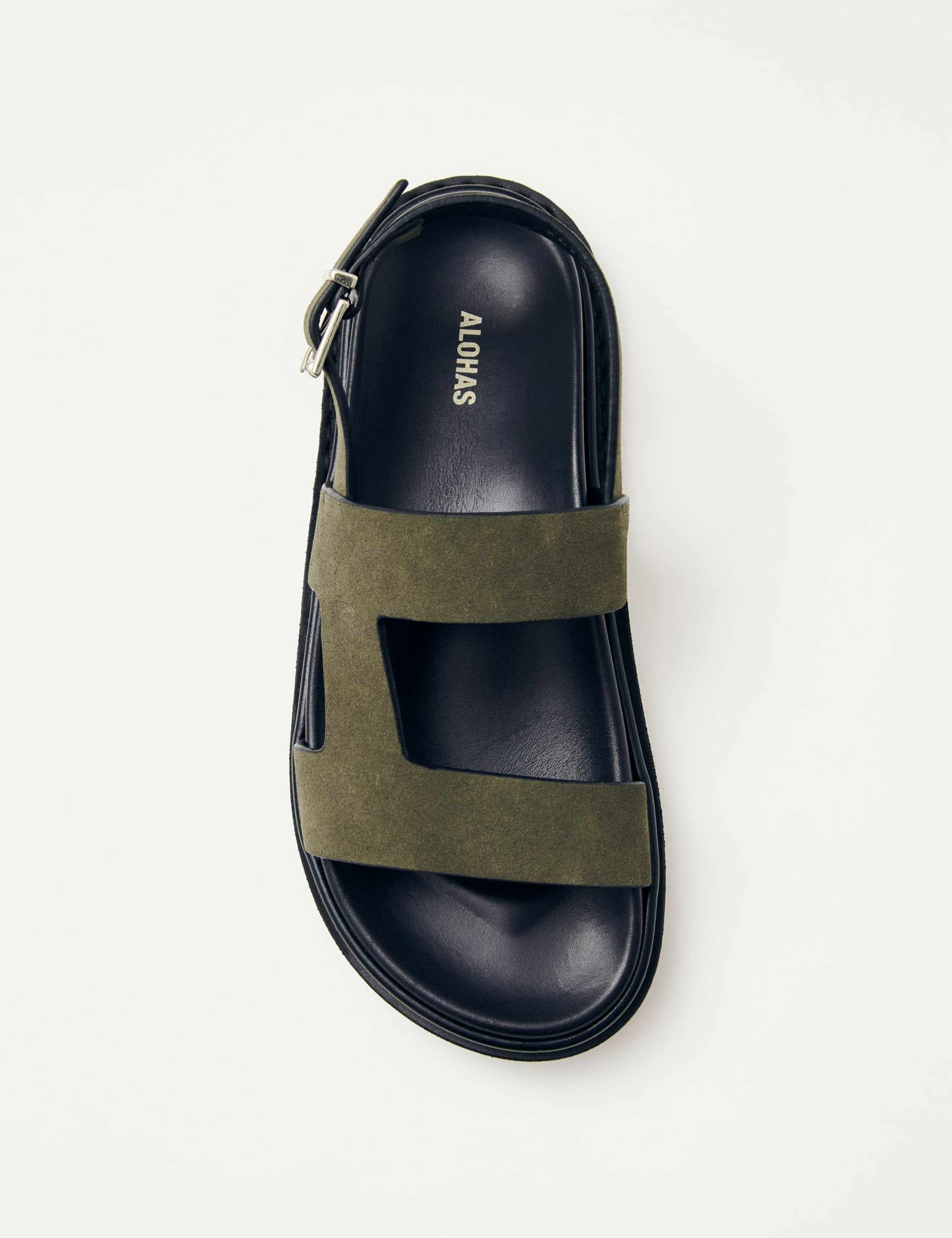 Lorelei Suede Footbed Sandals 5 of 5