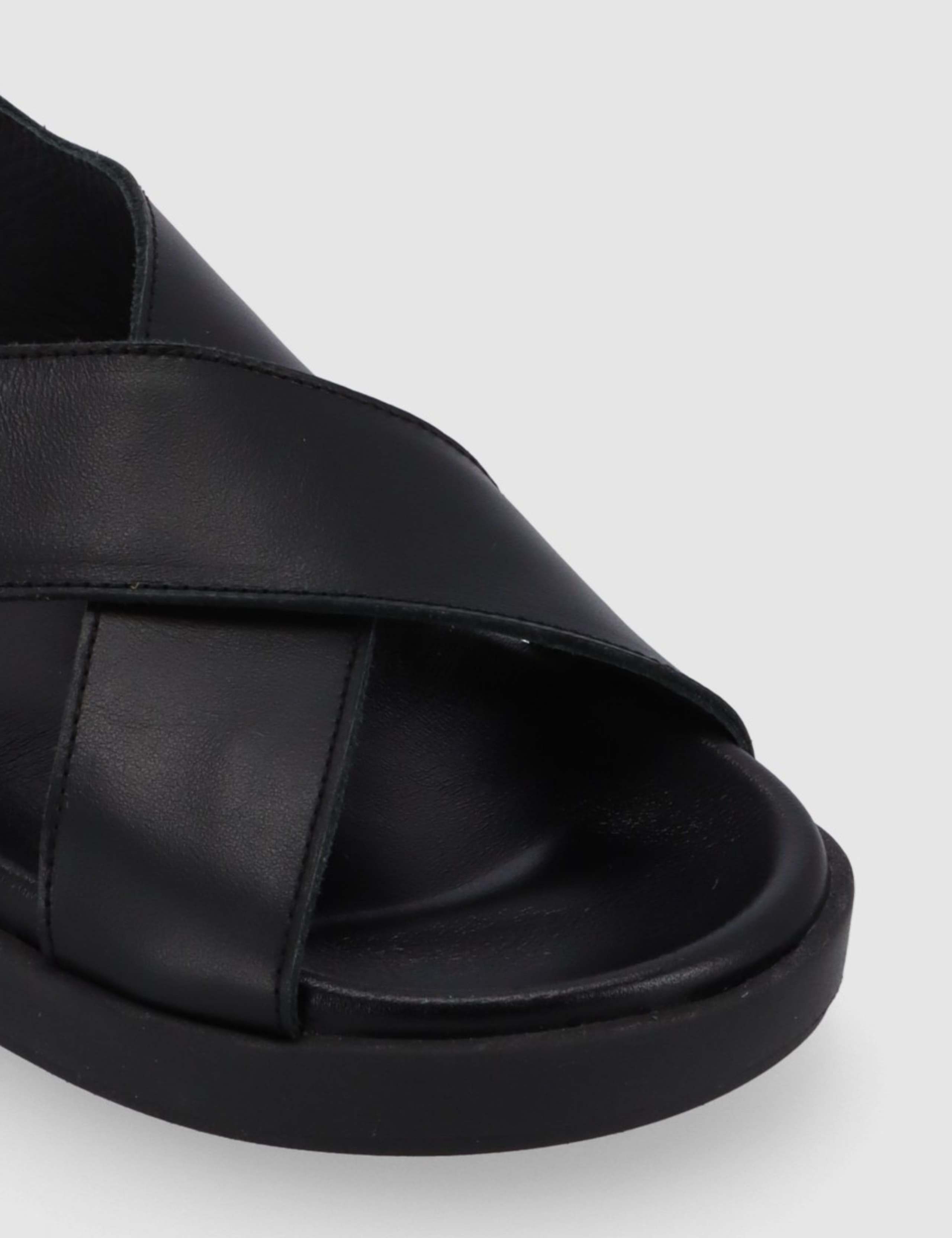 Nico Leather Flat Sandals 2 of 4