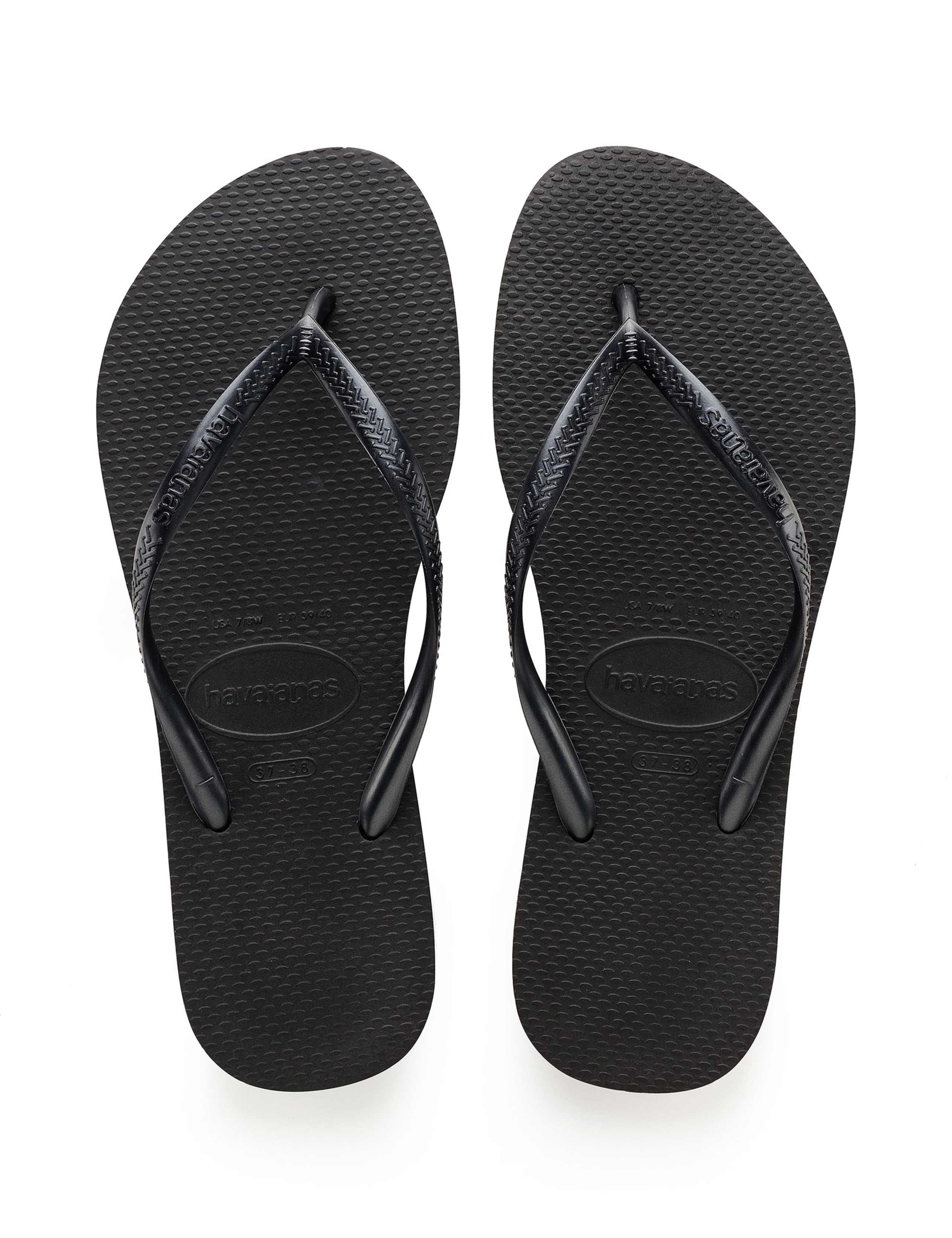 Slim Metallic Flip Flops 4 of 5