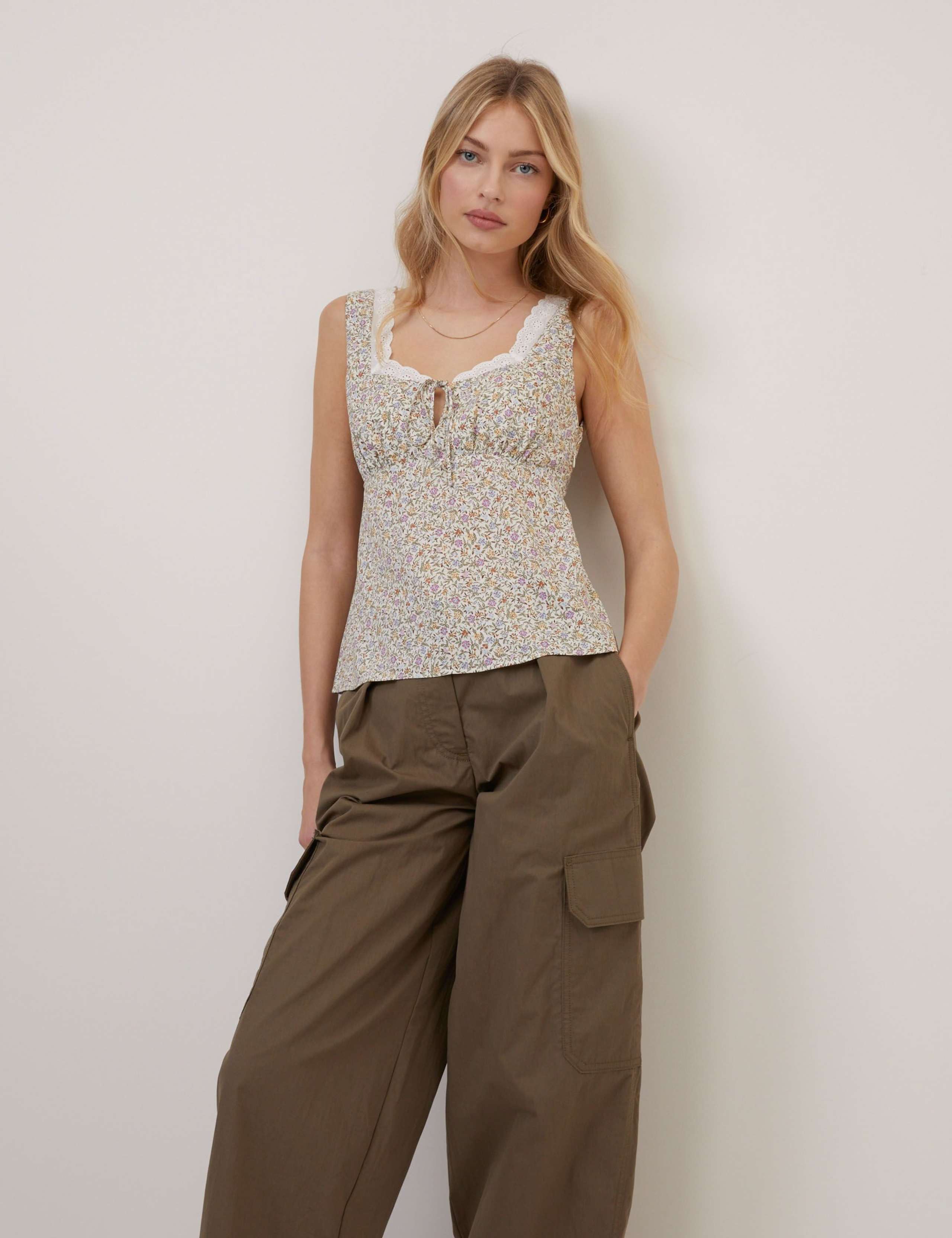 Square Neck Cami Top 2 of 5