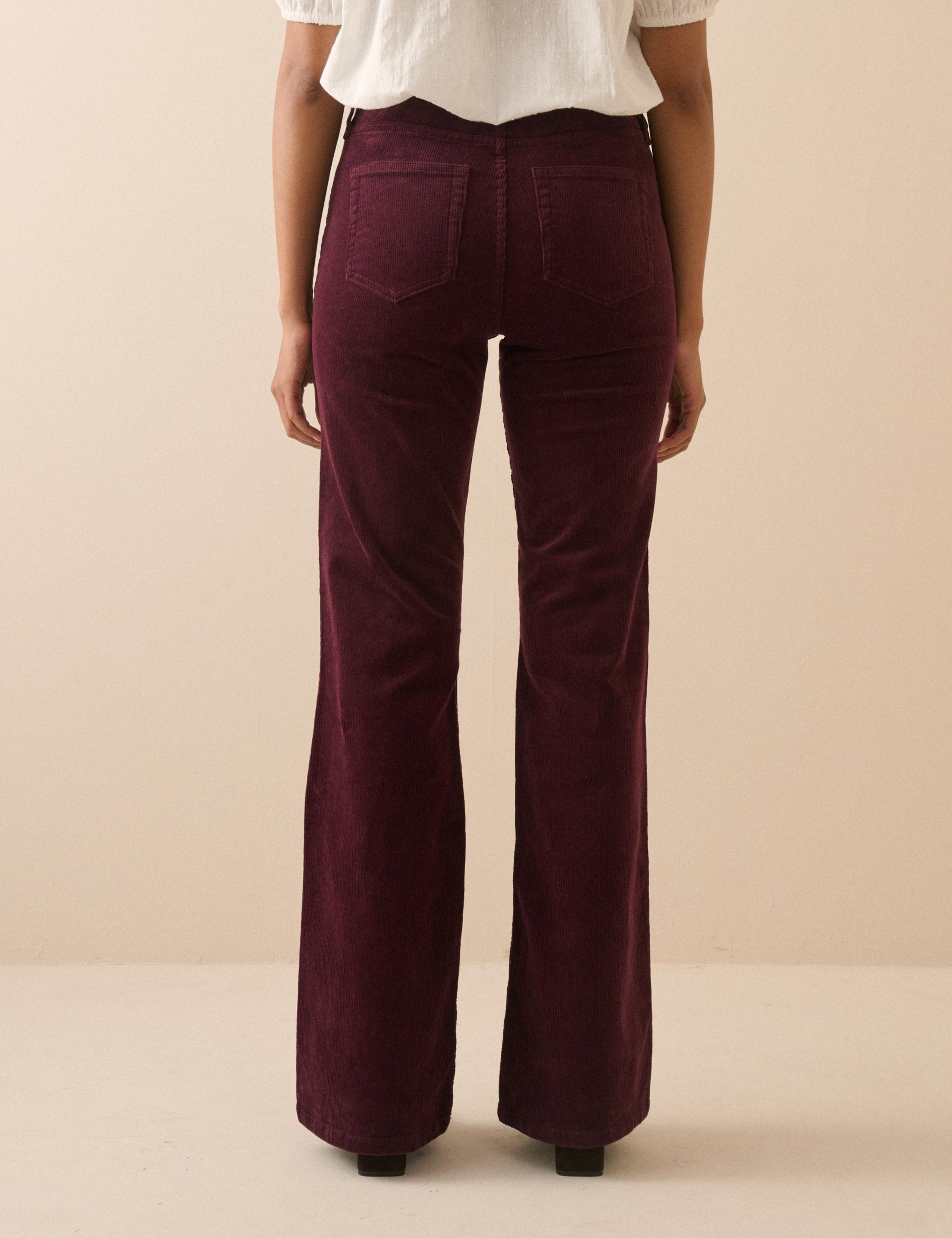 Cord High-Waisted Bootcut Jeans 3 of 5